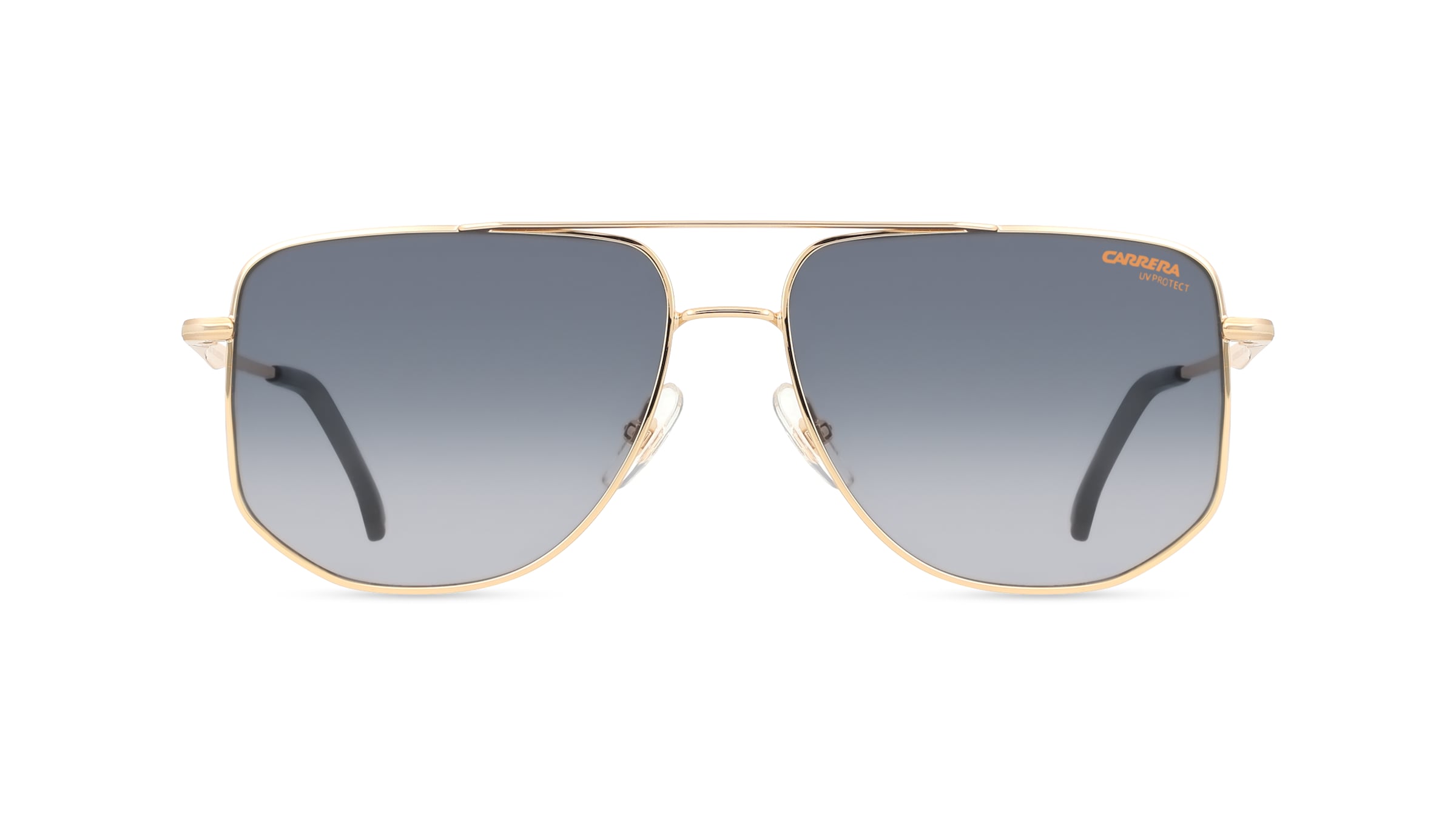 Carrera CARRERA 355/S Herren-Sonnenbrille Vollrand Eckig Edelstahl-Gestell, Gold