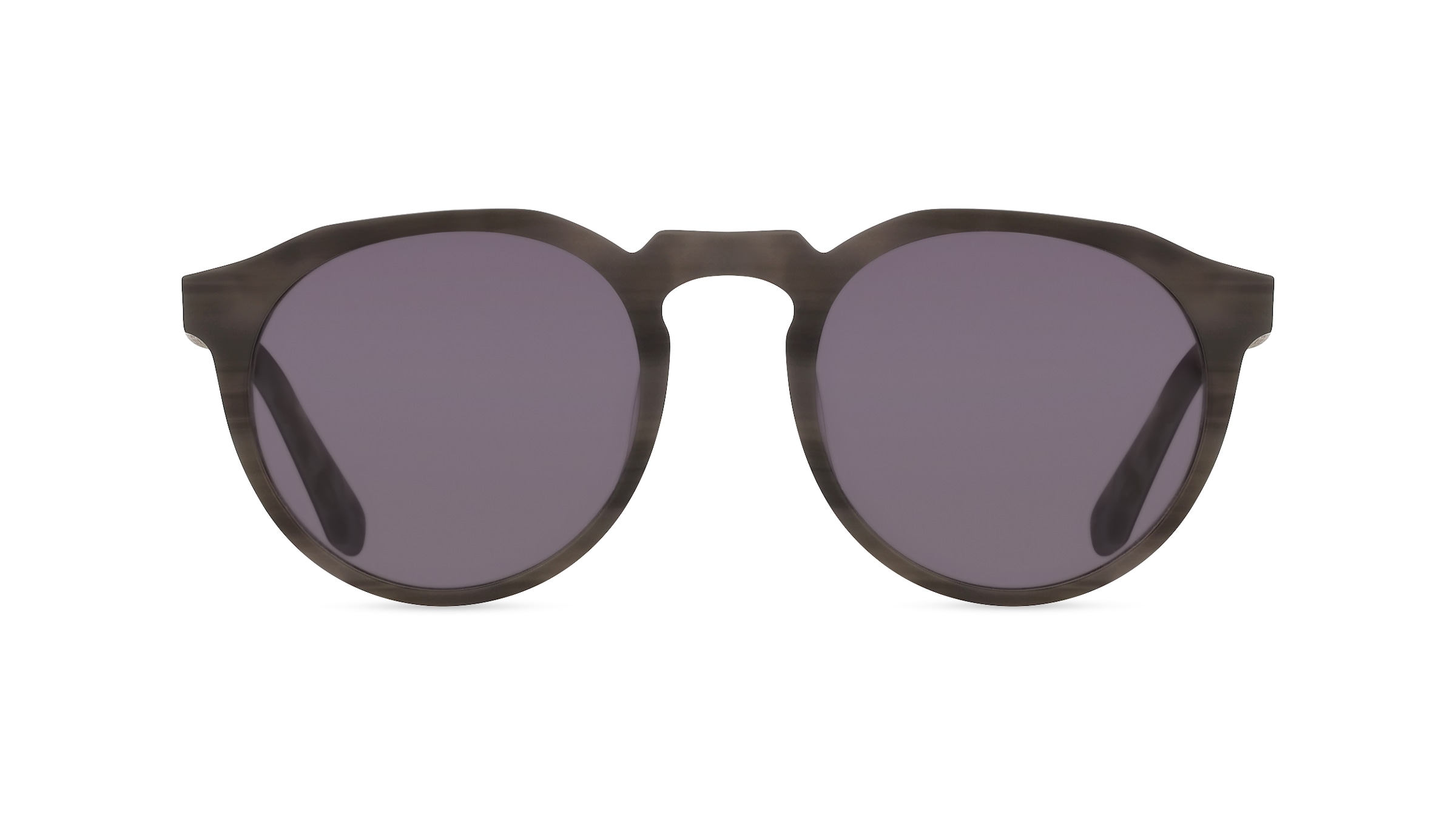 Woodfellas 11740 FJERN Herren-Sonnenbrille Vollrand Rund Acetat-Gestell, braun