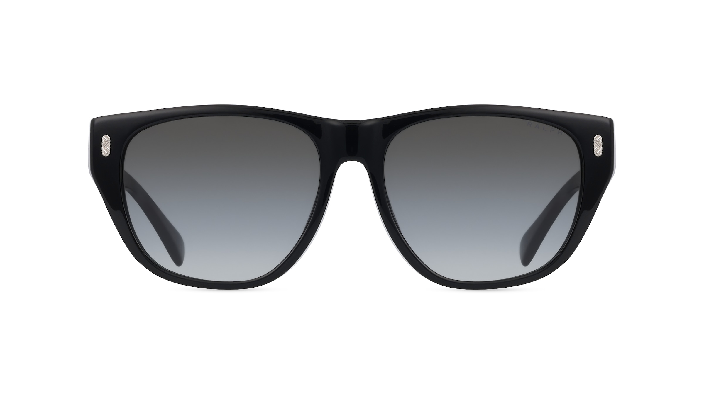 Ralph RA5303U Damen-Sonnenbrille Vollrand Butterfly Acetat-Gestell, schwarz