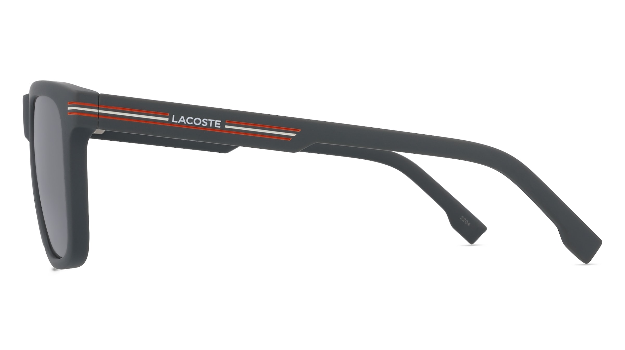 Thumbnail - Lacoste L959S Herren-Sonnenbrille Vollrand Quadratisch Kunststoff-Gestell, grau