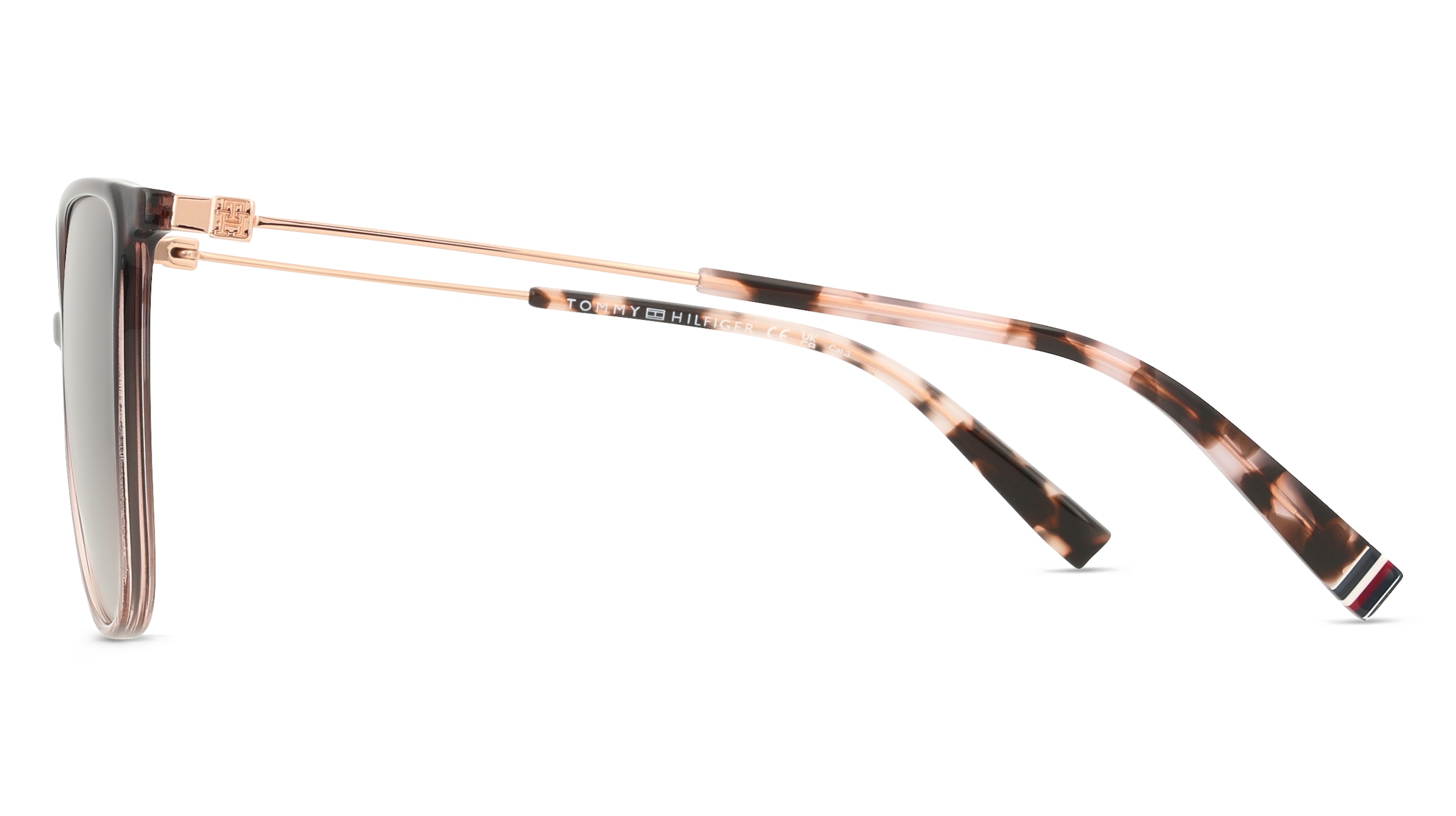 Thumbnail - Tommy Hilfiger TH 2095/S Damen-Sonnenbrille Vollrand Eckig Kunststoff-Gestell, grau