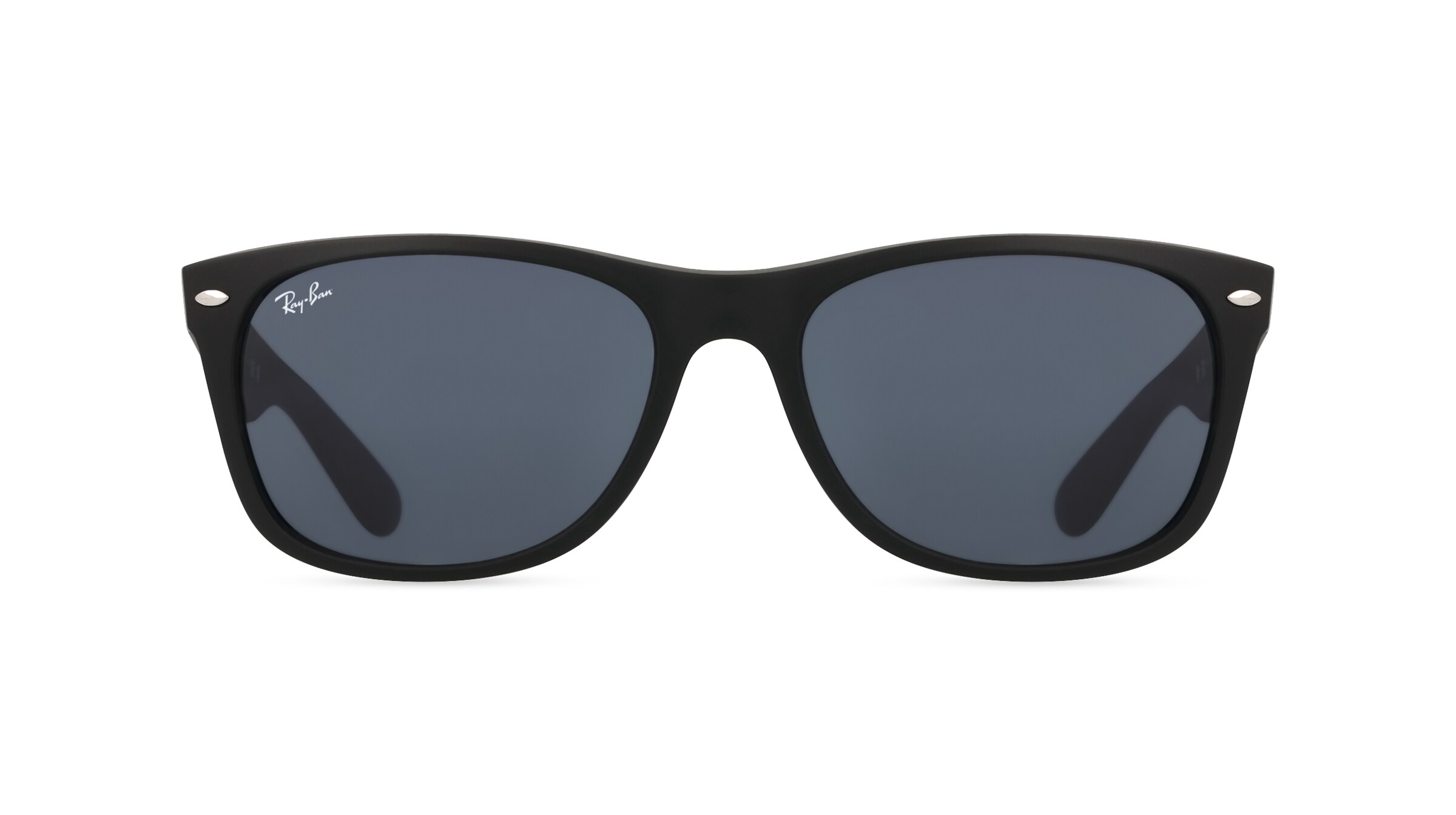 Ray-Ban 0RB2132 NEW WAYFARER Unisex-Sonnenbrille Vollrand Eckig Kunststoff-Gestell, schwarz