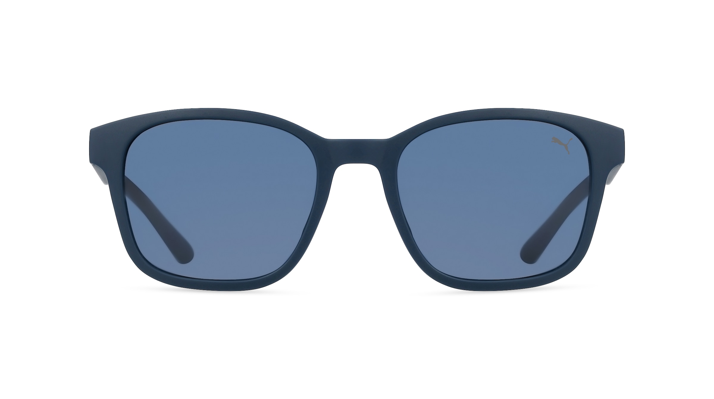 Puma PU0385S Herren-Sonnenbrille Vollrand Eckig Kunststoff-Gestell, blau