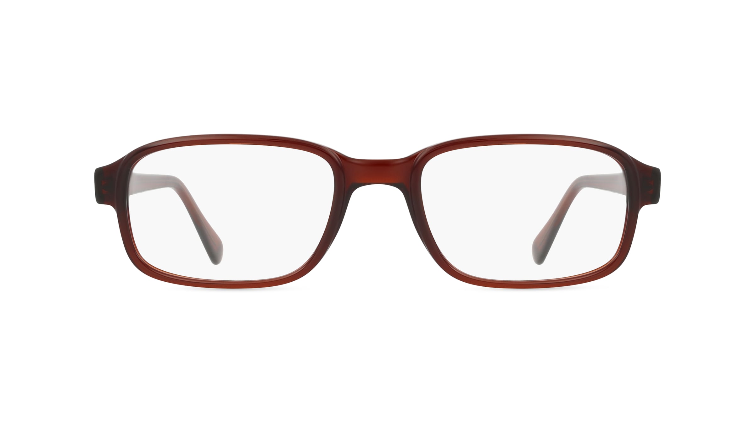 Fielmann MC 596 CL Herren-Brille inkl. Gläser Vollrand Eckig Propionat-Gestell 52mm/19mm/140mm, braun