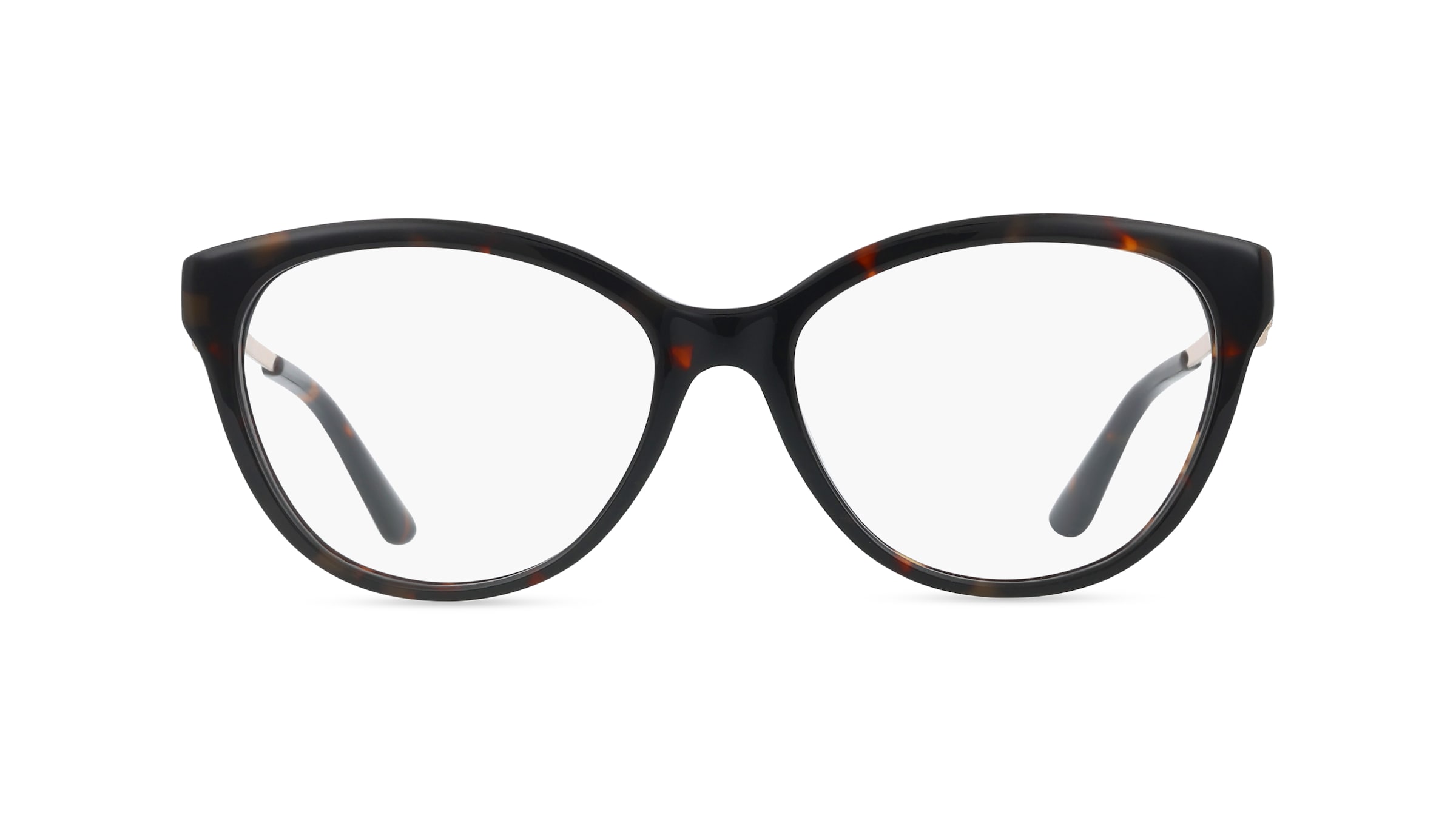 Guess GU50230 Damen-Brille inkl. Gläser Vollrand Cat Eye Acetat-Gestell 53/16/140, Havanna