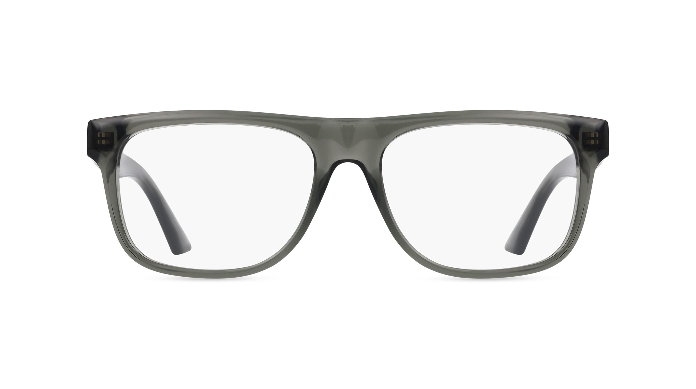 Gucci GG1117O Unisex-Brille inkl. Gläser Vollrand Eckig Kunststoff-Gestell 56mm/17mm/145mm, grau