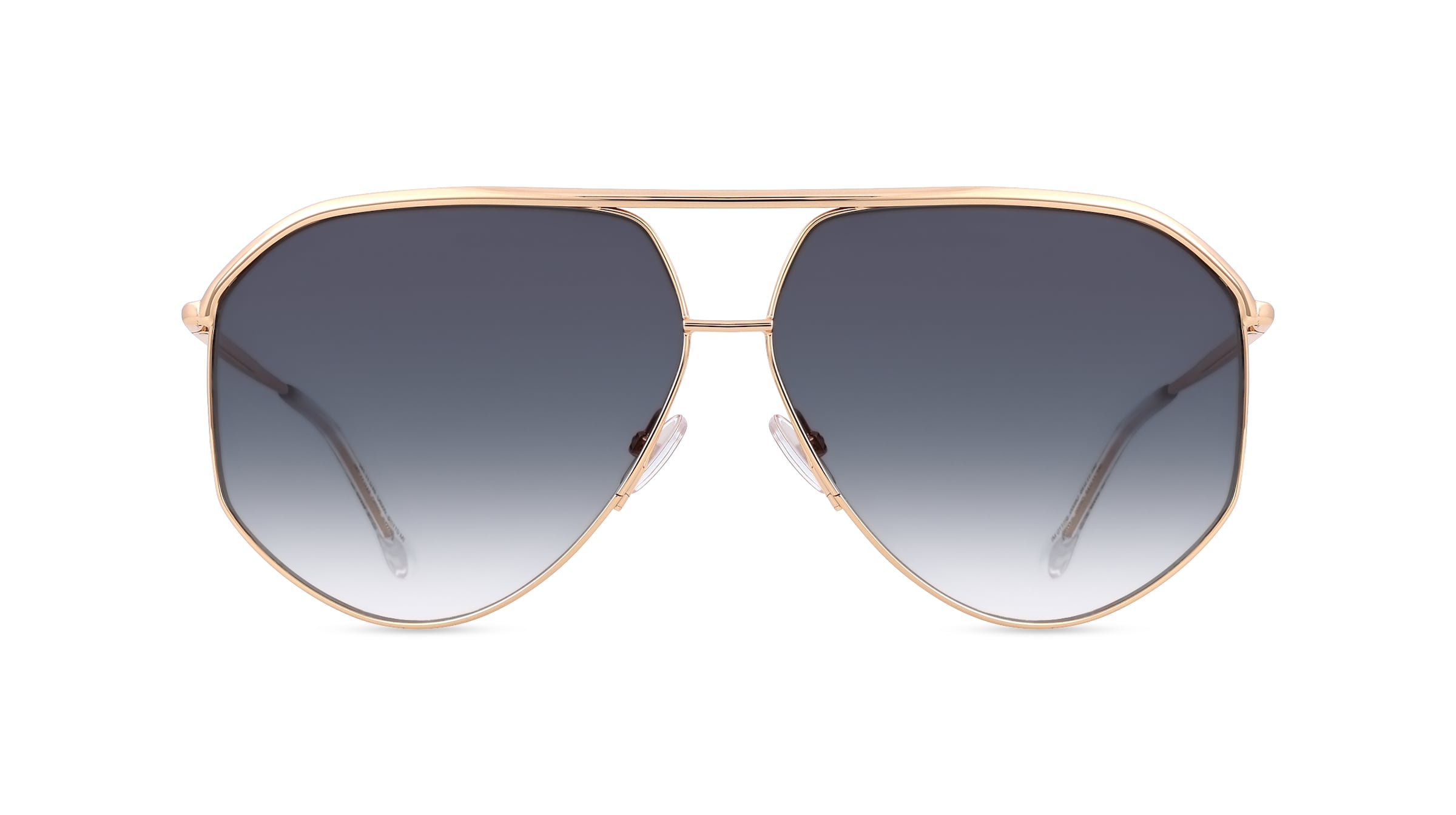 Isabel Marant IM 0117/S Damen-Sonnenbrille Vollrand Pilot Metall-Gestell, gold