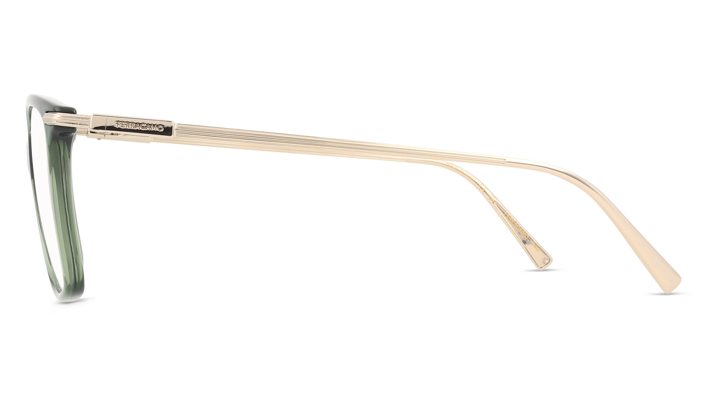 Thumbnail - Ferragamo SF2992 Damen-Brille inkl. Gläser Vollrand Eckig Acetat-Gestell 53/15/145, grün