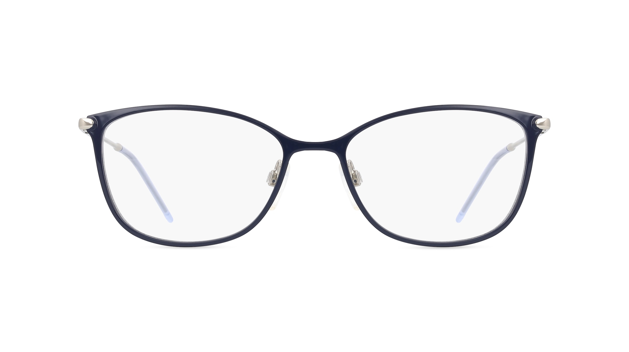 Tommy Hilfiger TH1637 Damen-Brille inkl. Gläser Vollrand Eckig Metall-Gestell 53mm/17mm/140mm, blau