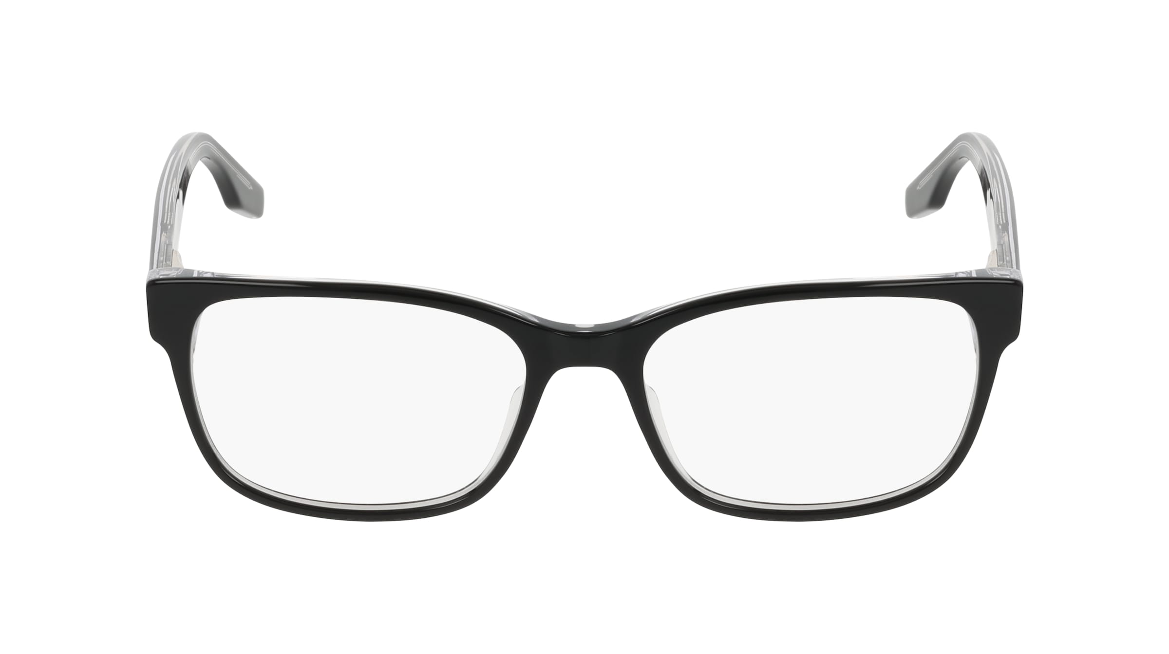 Converse CV5137 Unisex-Brille inkl. Gläser Vollrand Eckig Acetat-Gestell 55/18/145, schwarz