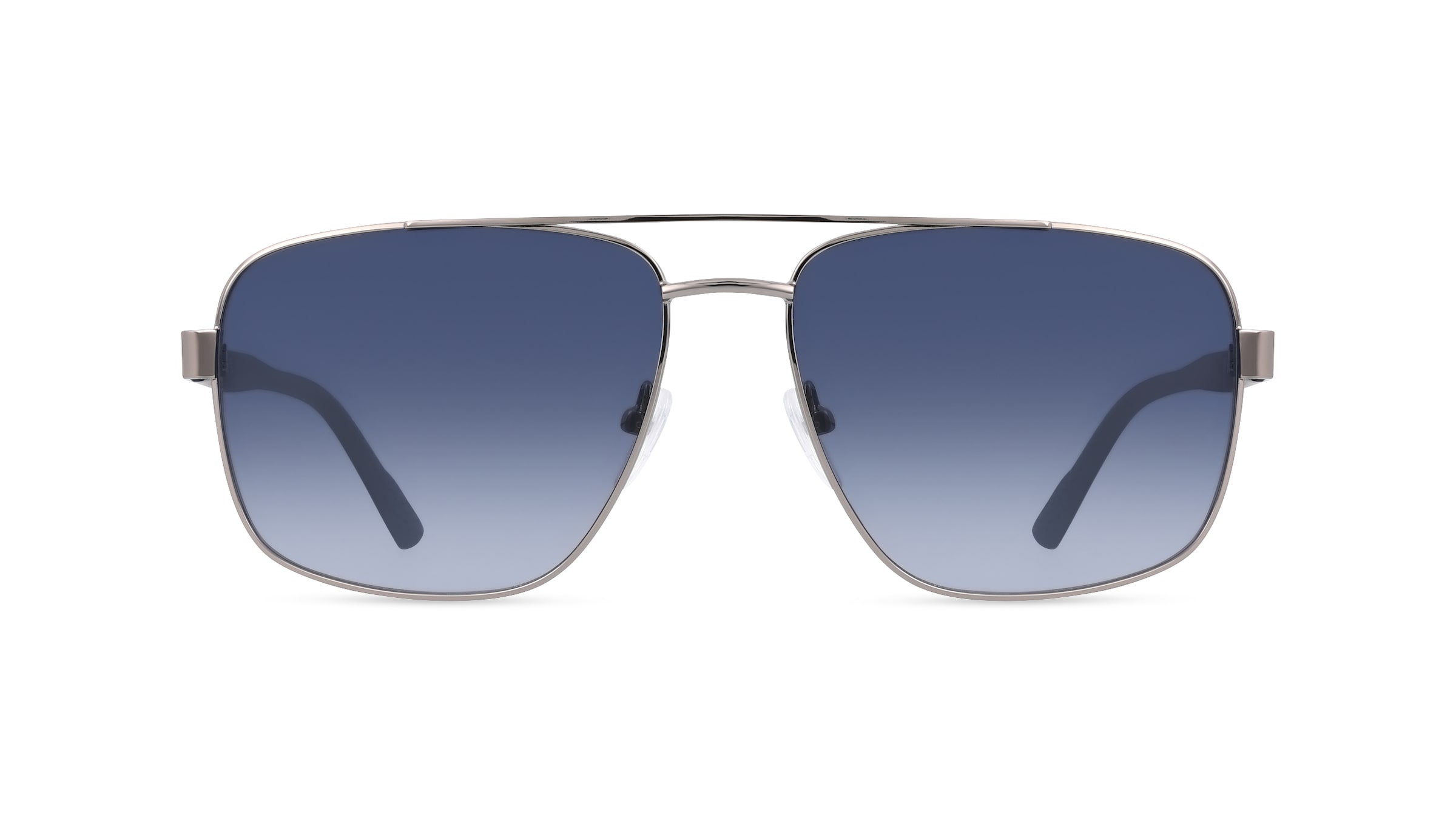 Calvin Klein CK22114S Herren-Sonnenbrille Vollrand Eckig Metall-Gestell, grau