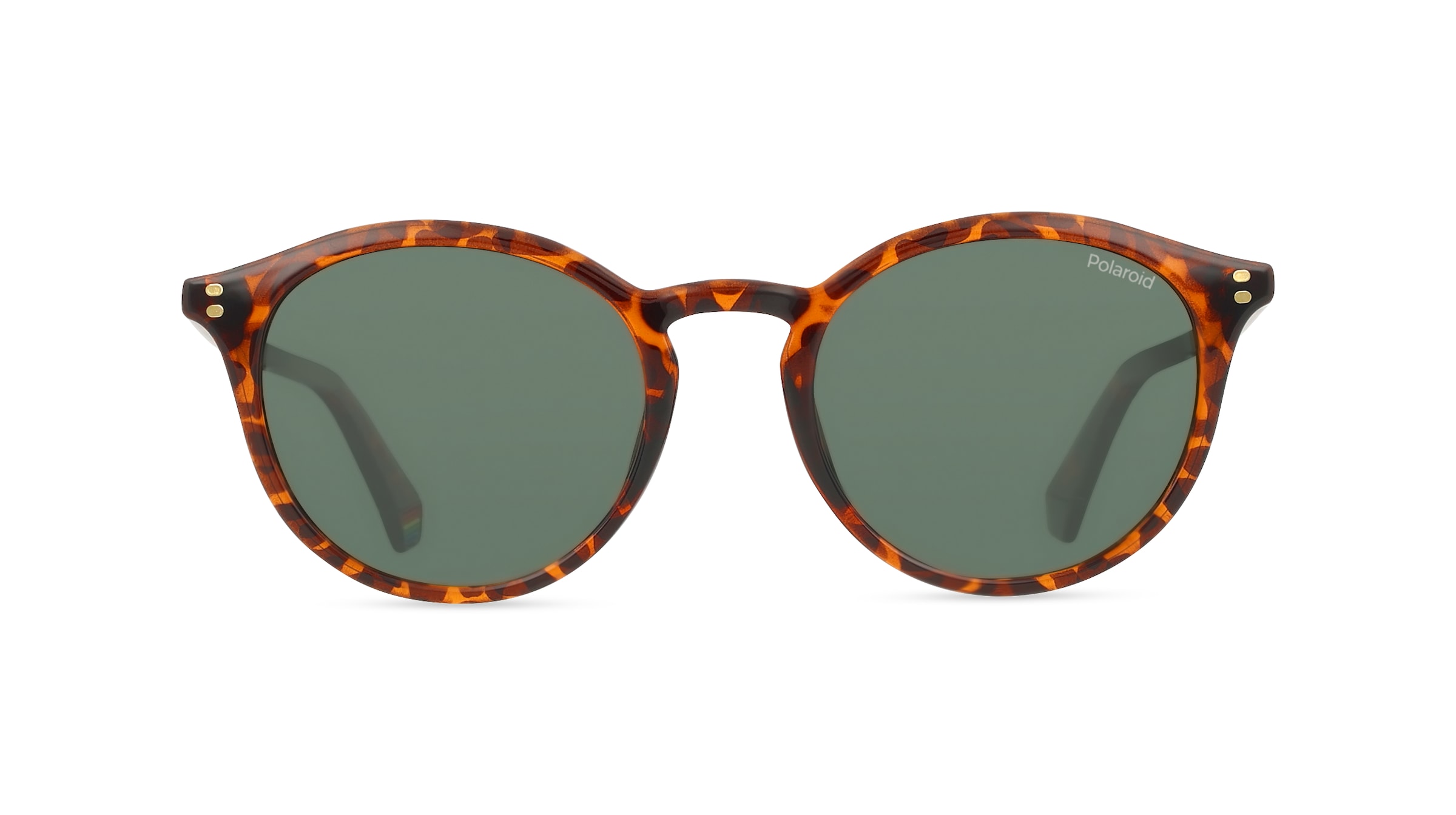 Polaroid PLD 6233/S Damen-Sonnenbrille Vollrand Panto Kunststoff-Gestell, Havanna