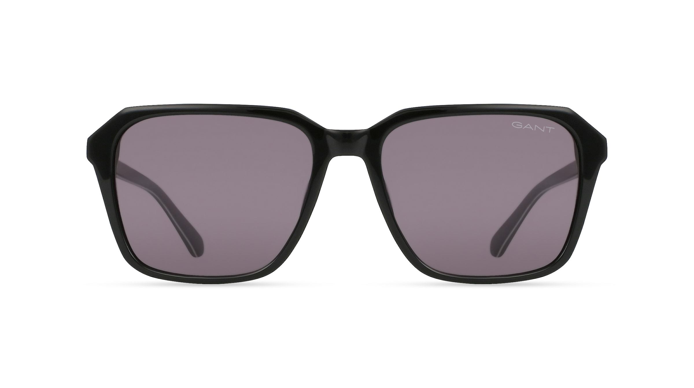 Gant GA7214 Herren-Sonnenbrille Vollrand Eckig Kunststoff-Gestell, schwarz