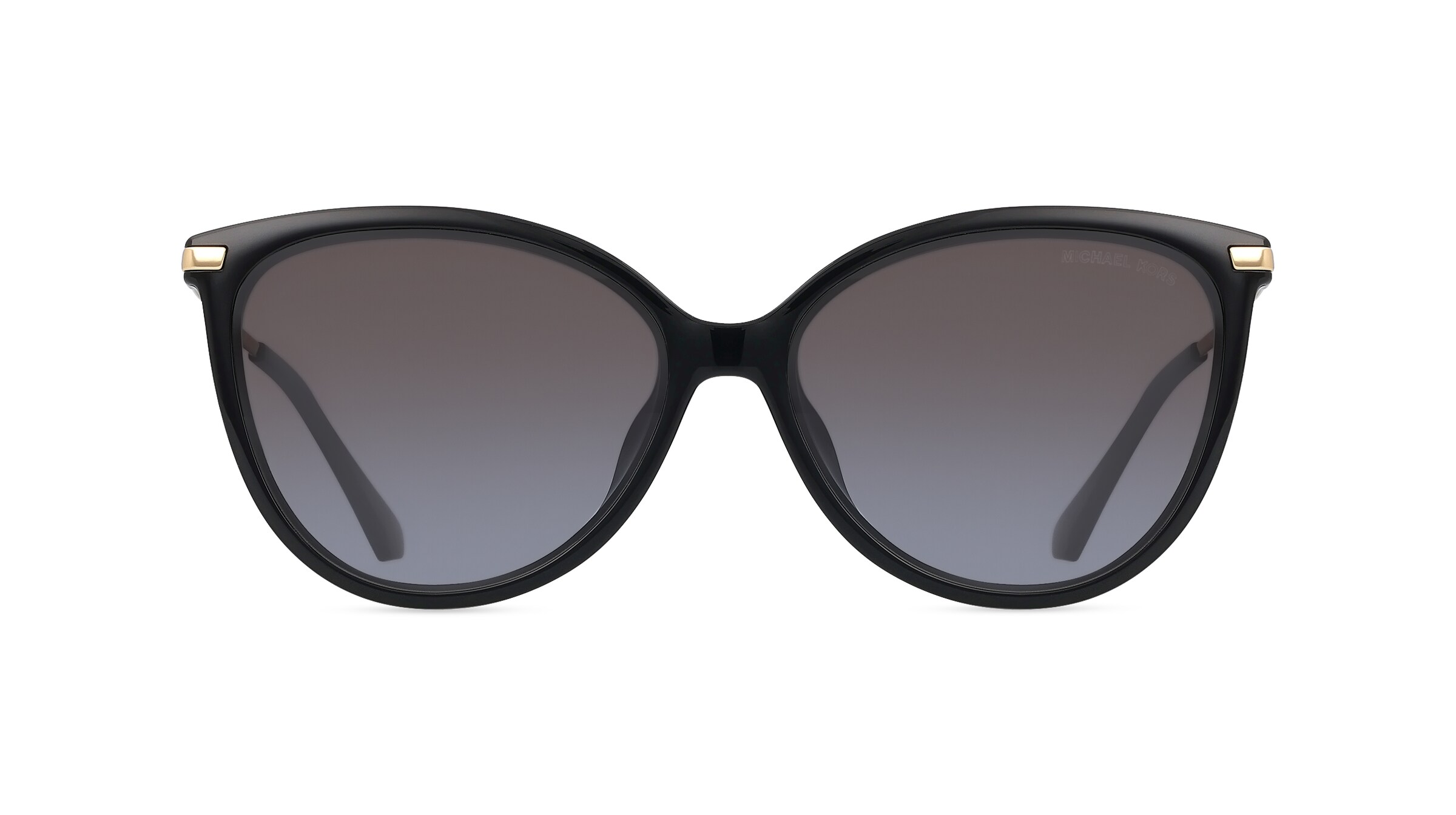 Michael Kors MK2184U Damen-Sonnenbrille Vollrand Butterfly Kunststoff-Gestell, schwarz