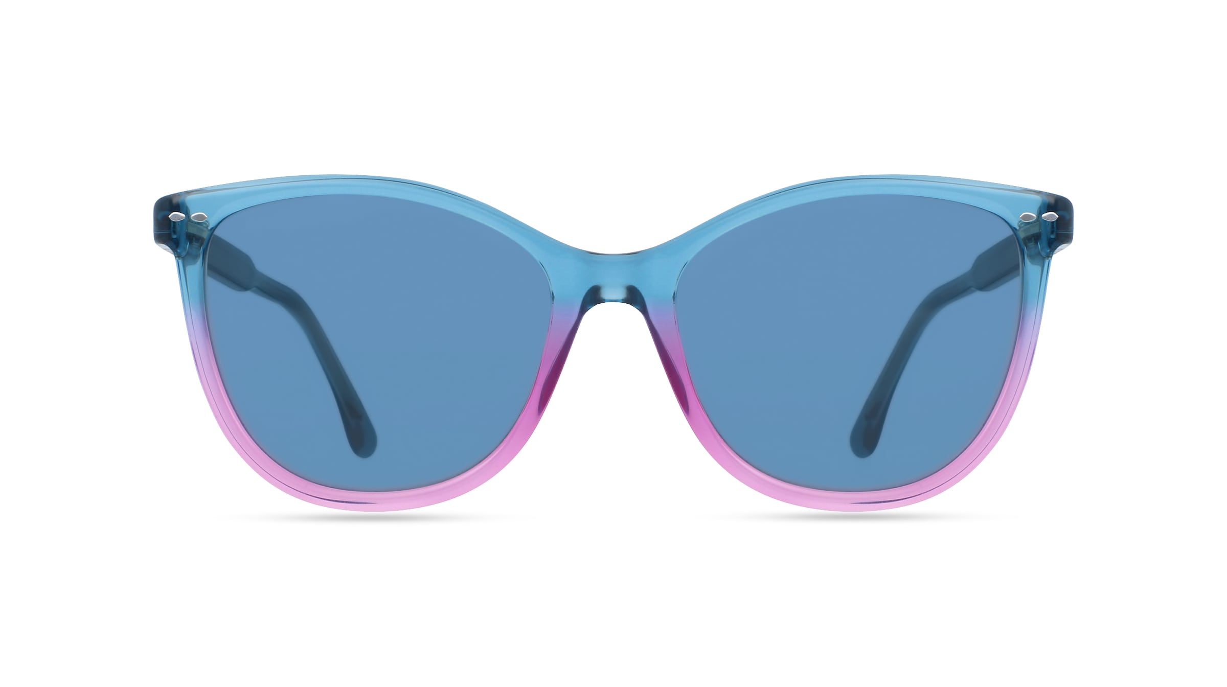 Isabel Marant IM 0078/S Damen-Sonnenbrille Vollrand Butterfly Acetat-Gestell, blau