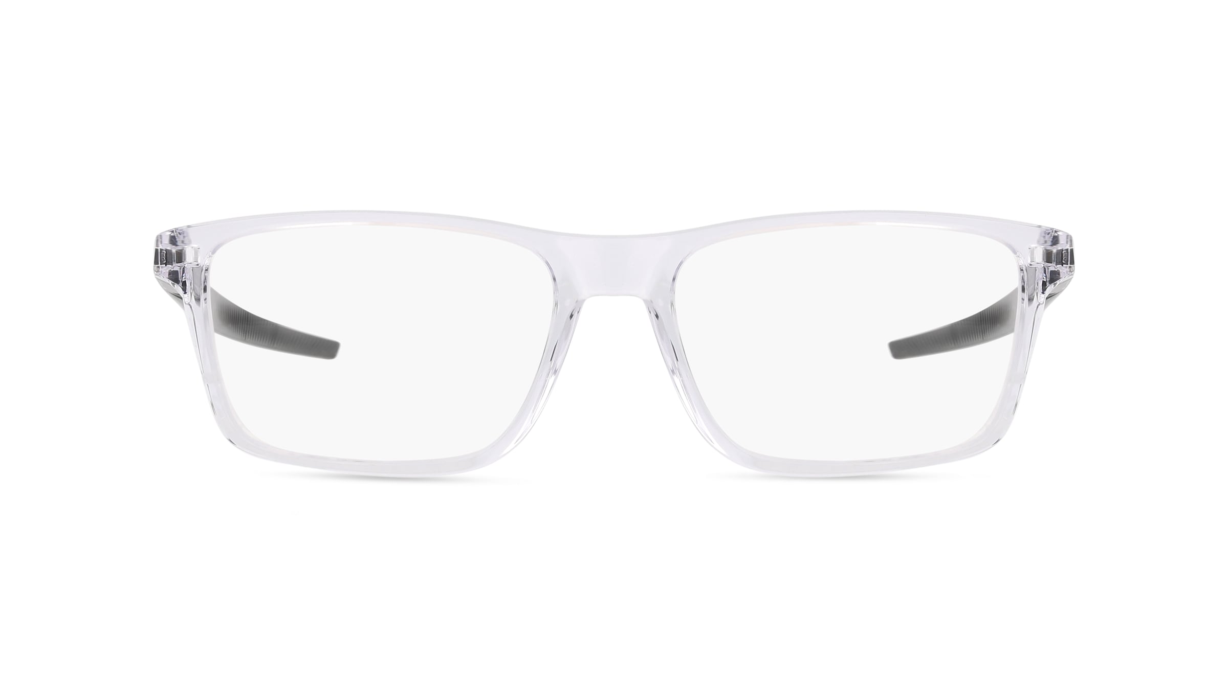 Oakley OX8164 PORT BOW Herren-Brille inkl. Gläser Vollrand Eckig Kunststoff-Gestell 57/18/143, grau
