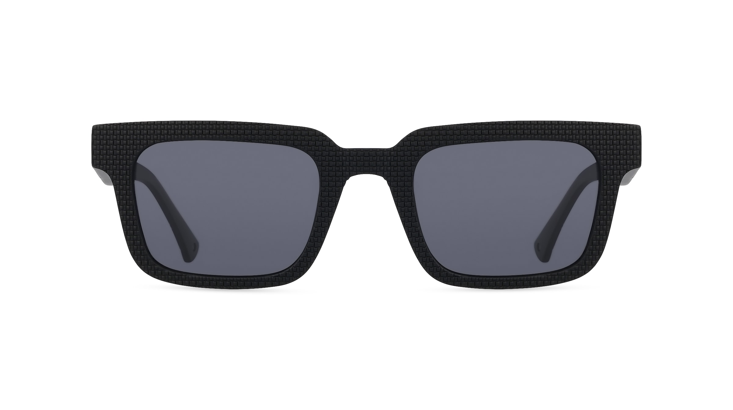 Sting STGSST435 Herren-Sonnenbrille Vollrand Eckig Kunststoff-Gestell, schwarz