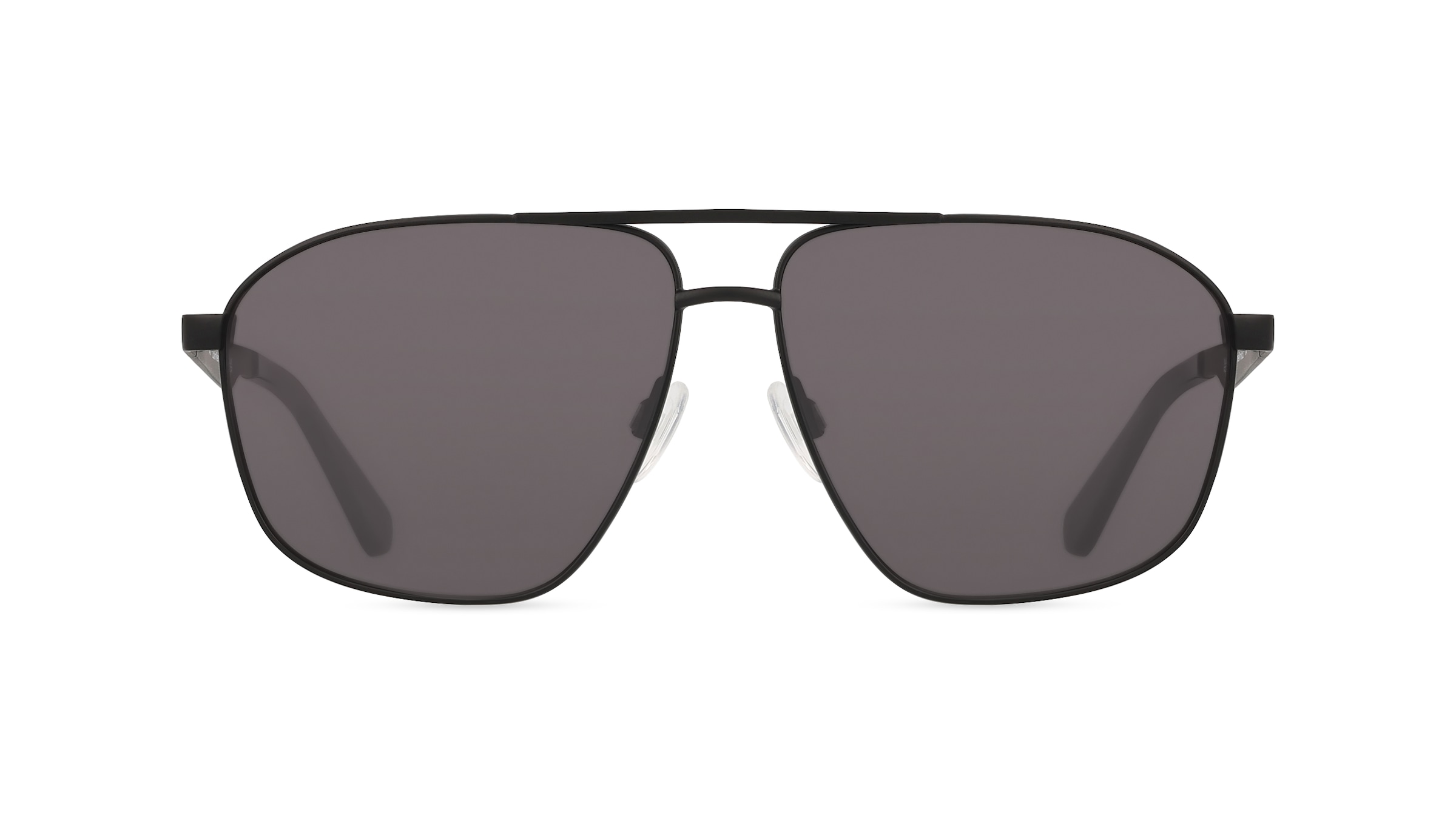 Calvin Klein CKJ24202S Herren-Sonnenbrille Vollrand Eckig Metall-Gestell, schwarz