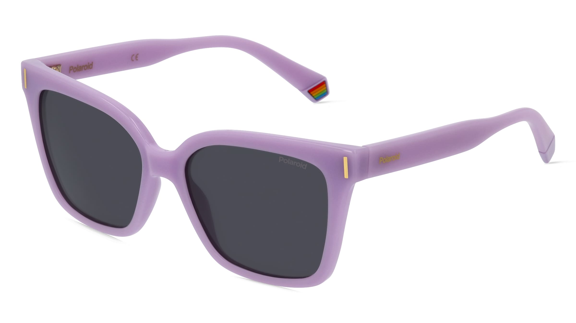 Safilo Polaroid PLD 6192/S Damen-Sonnenbrille Vollrand Butterfly Kunststoff-Gestell, Lila