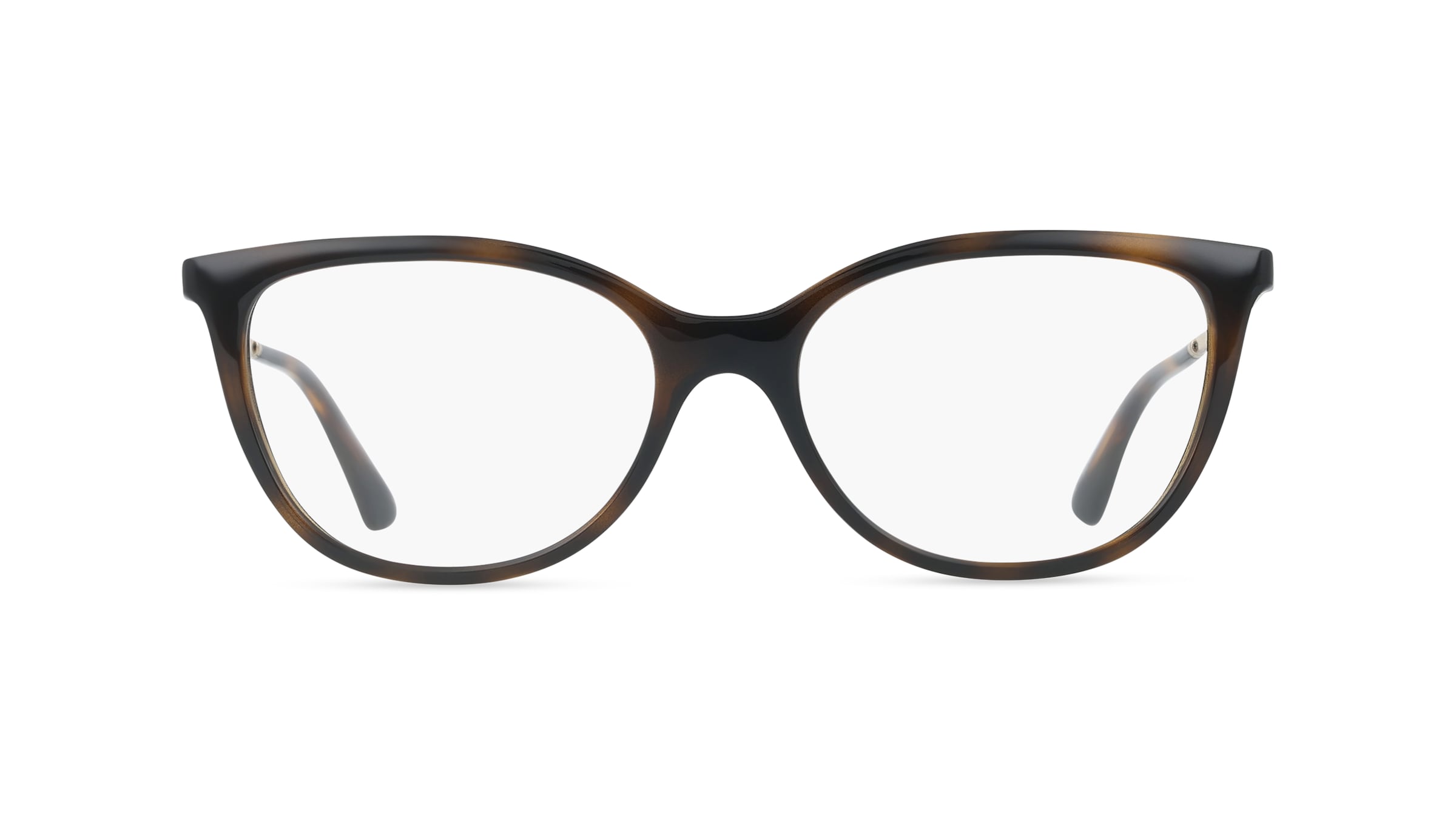 Vogue 0VO5673 Damen-Brille inkl. Gläser Vollrand Oval Kunststoff-Gestell 52/16/140, Havanna