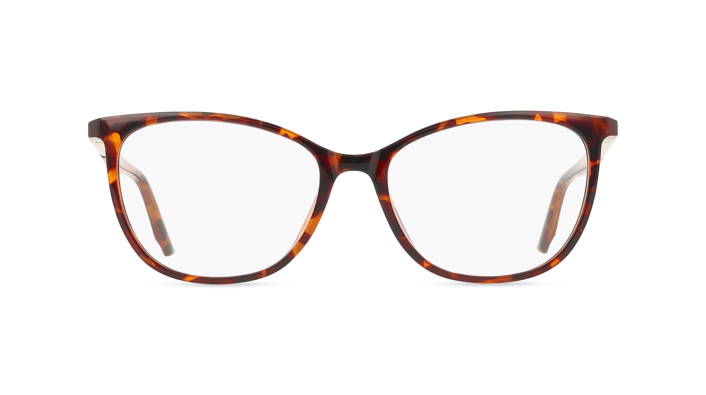 Calvin Klein CK25512 Unisex-Brille inkl. Gläser Vollrand Cat Eye Kunststoff-Gestell 54/16/145, Havanna