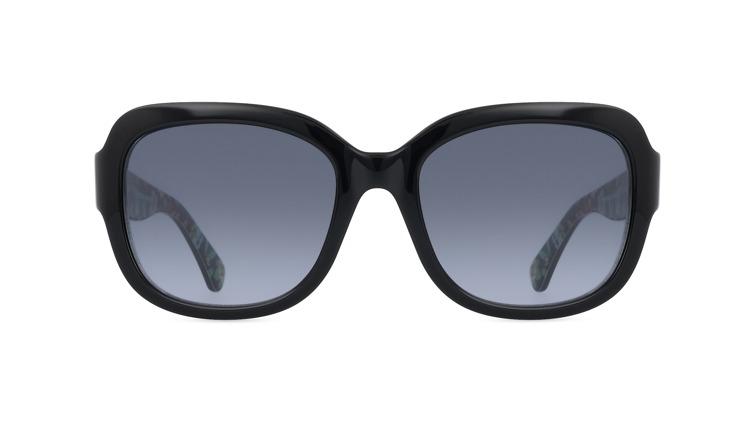 Kate Spade LAYNE/S Damen-Sonnenbrille Vollrand Eckig Acetat-Gestell, schwarz