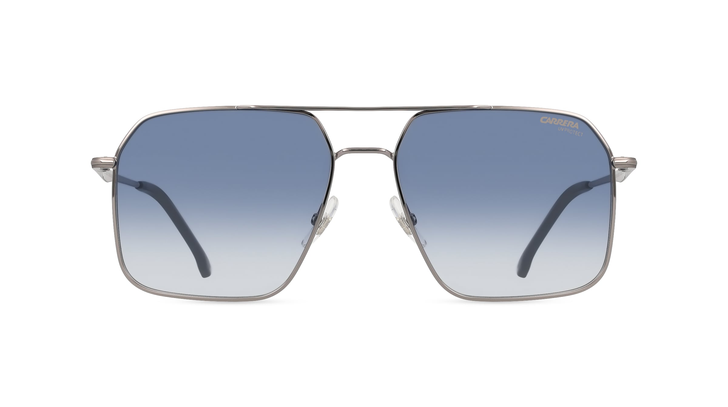 Carrera 333/S Herren-Sonnenbrille Vollrand Eckig Metall-Gestell, grau