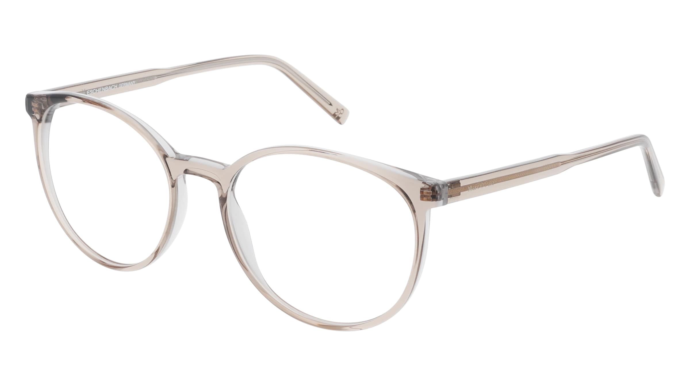 Marc O'Polo Eyewear 503251 Herren-Brille inkl. Gläser Vollrand Panto Kunststoff-Gestell 53/17/145, Grau