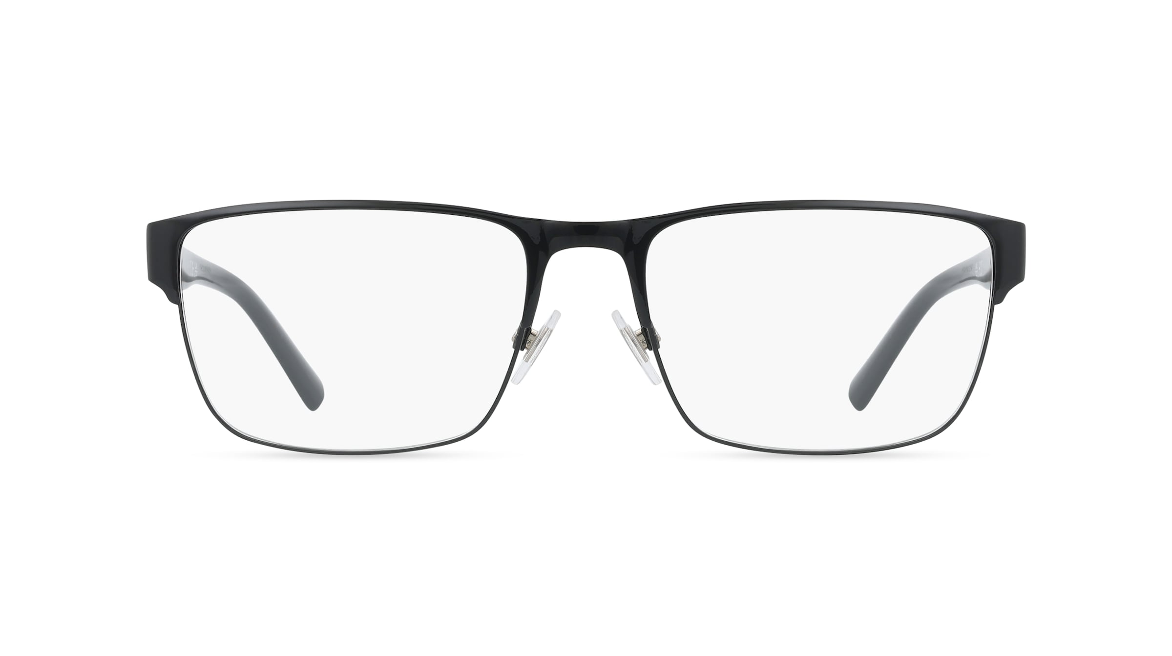 Polo Ralph Lauren PH1175 Herren-Brille inkl. Gläser Vollrand Eckig Metall-Gestell 58/18/145, Schwarz