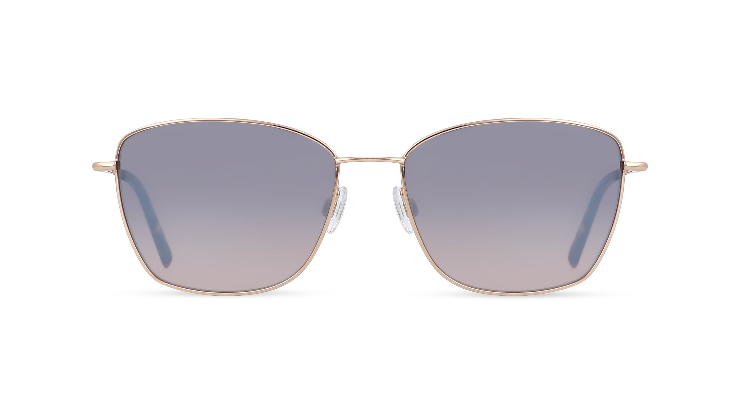 Humphrey’s eyewear 585314 Damen-Sonnenbrille Vollrand Eckig Titanflex-Gestell, gold