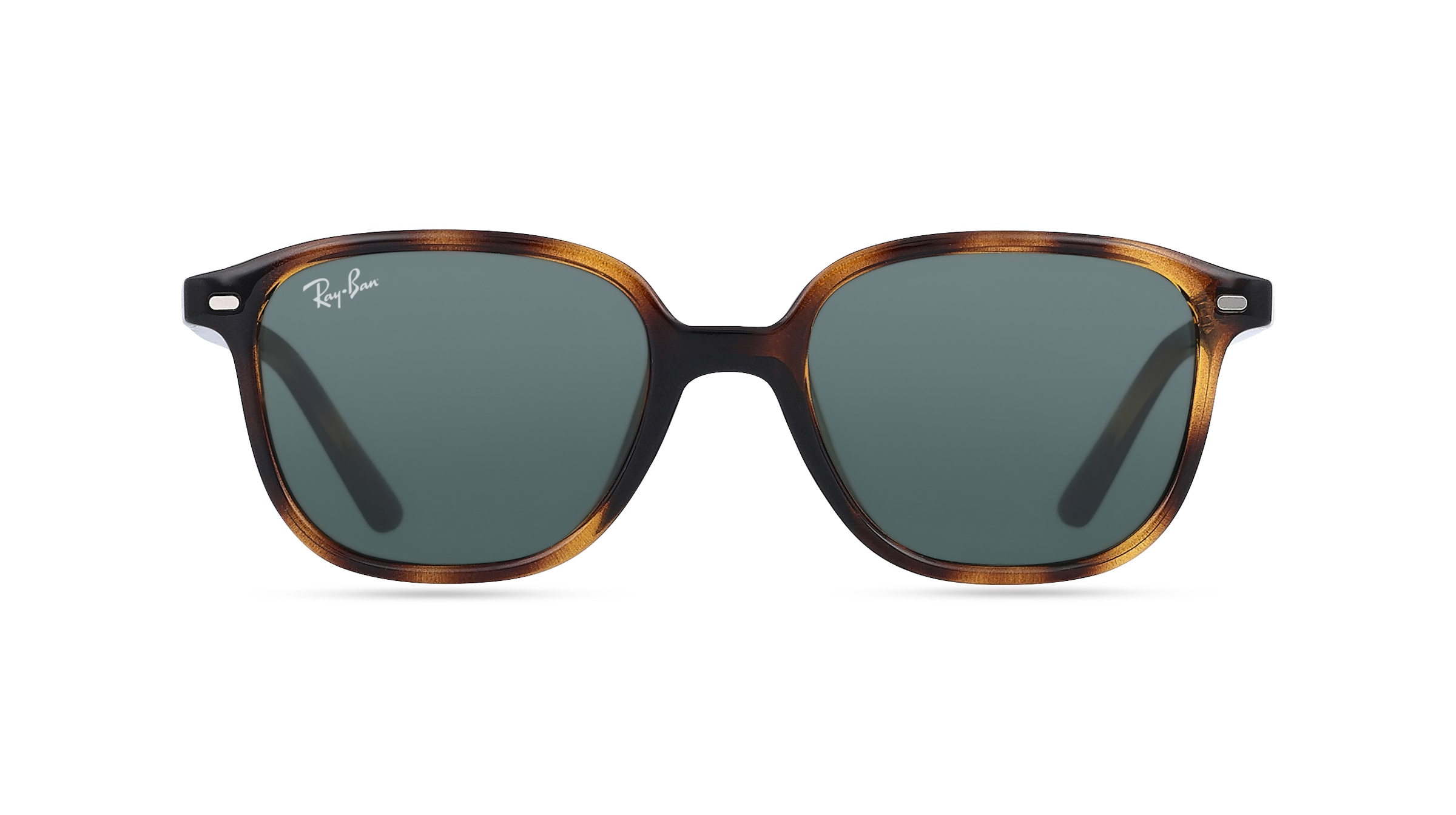 Ray-Ban Junior RJ 9093S LEONARD Kinder-Sonnenbrille Vollrand Eckig Kunststoff-Gestell, braun