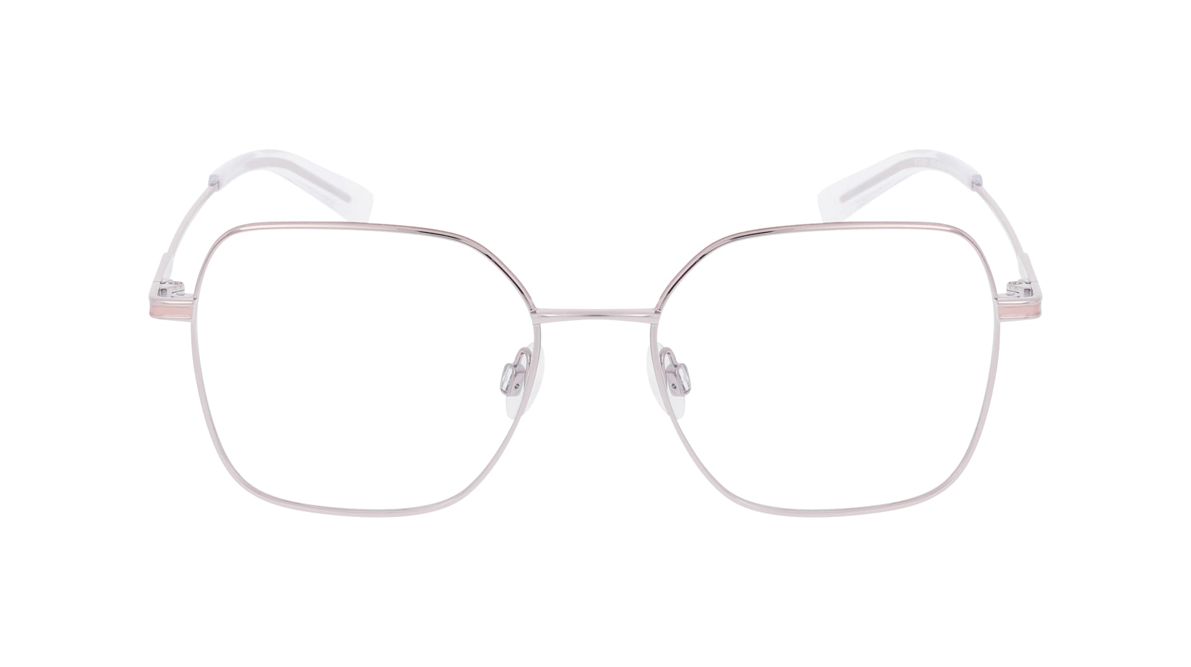 Esprit 33521 Damen-Brille inkl. Gläser Vollrand Eckig Metall-Gestell 52mm/17mm/140mm, pink