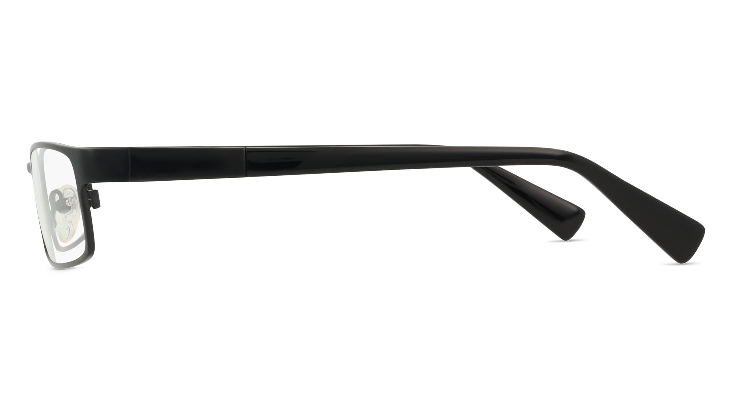 Thumbnail - Fielmann MC 575 FLEX CL Herren-Brille inkl. Gläser Vollrand Quadratisch Metall-Gestell 54/16/135, schwarz