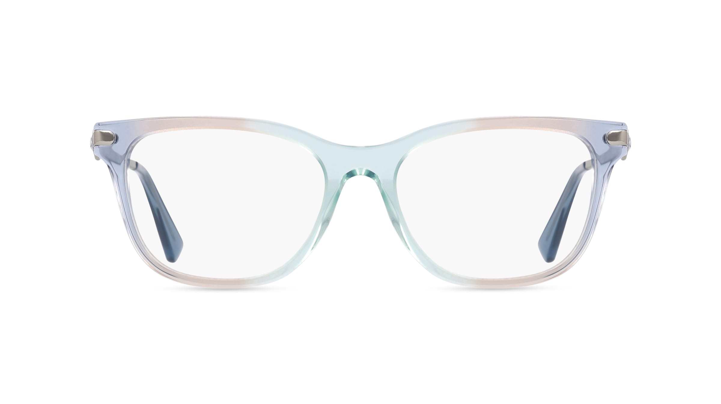 Coach HC6176 Damen-Brille inkl. Gläser Vollrand Eckig Acetat-Gestell 53mm/17mm/140mm, blau