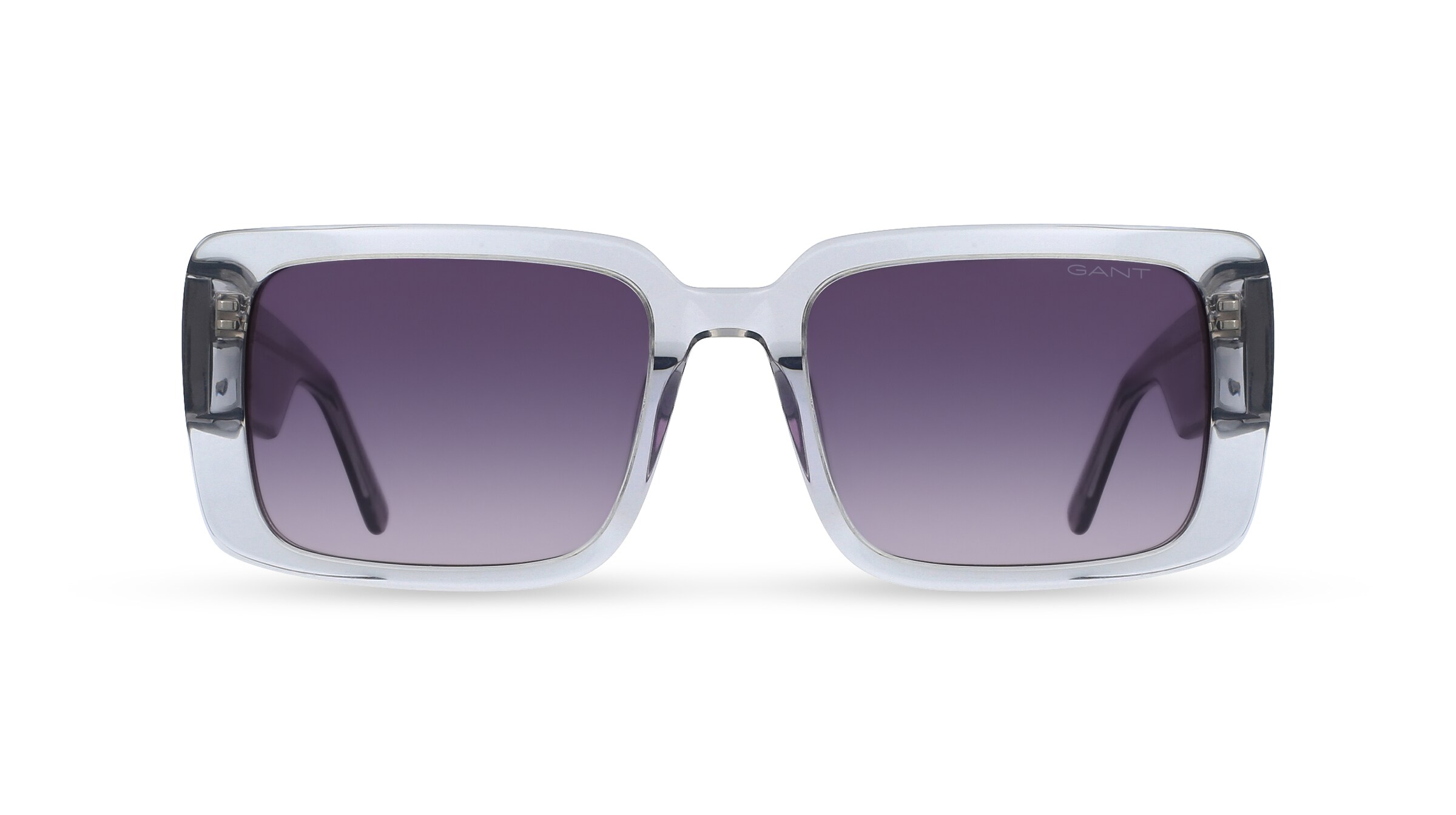 Gant GA8088 Damen-Sonnenbrille Vollrand Eckig Kunststoff-Gestell, grau