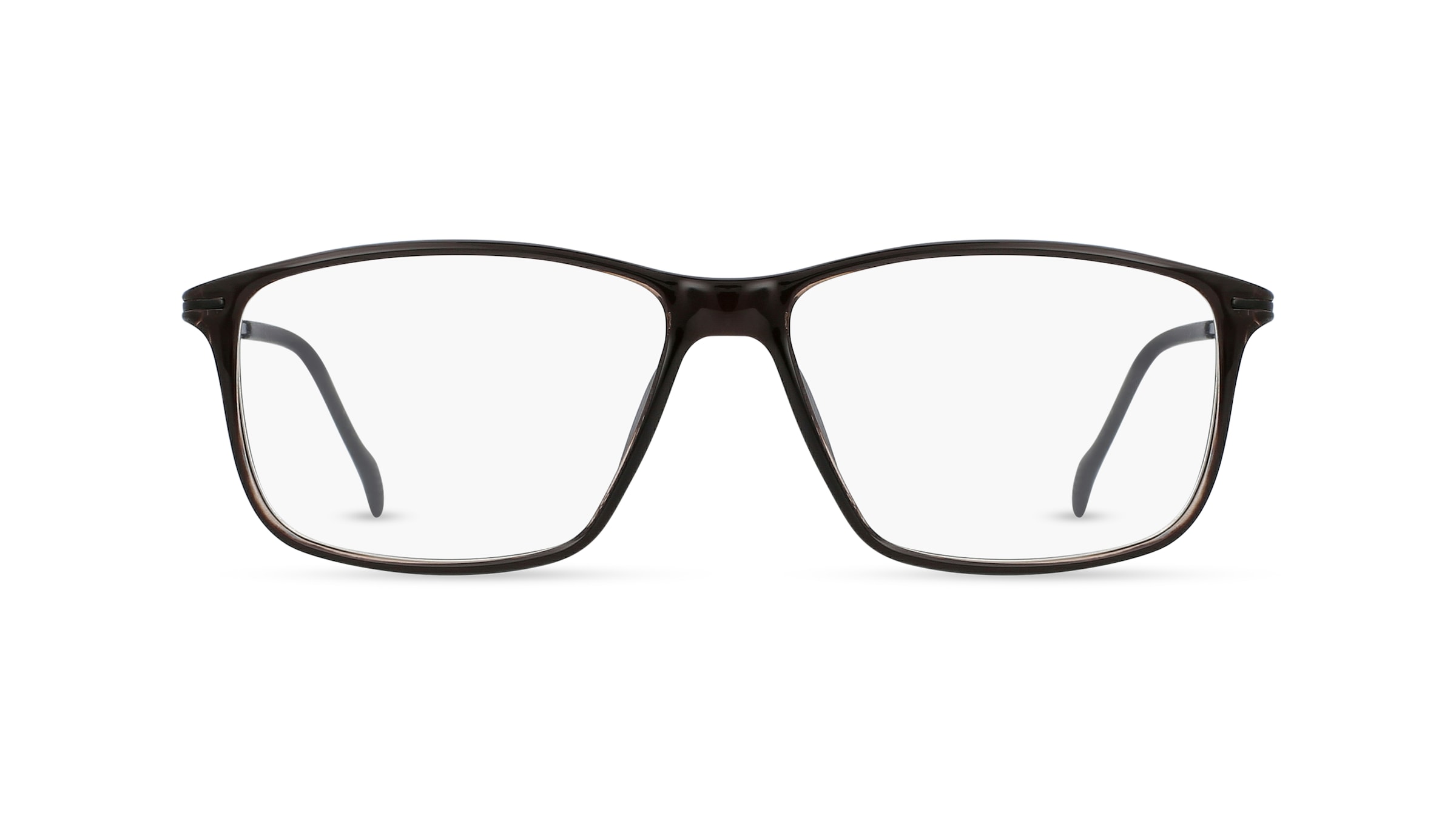 Fielmann COMFORT 119 CL Herren-Brille inkl. Gläser Vollrand Eckig Kunststoff-Gestell 54mm/14mm/140mm, braun