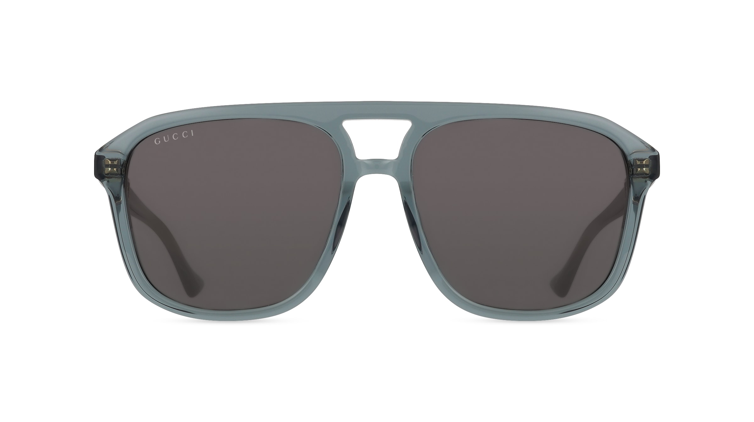 Gucci GG1494S Herren-Sonnenbrille Vollrand Pilot Recycled Acetat-Gestell, grün