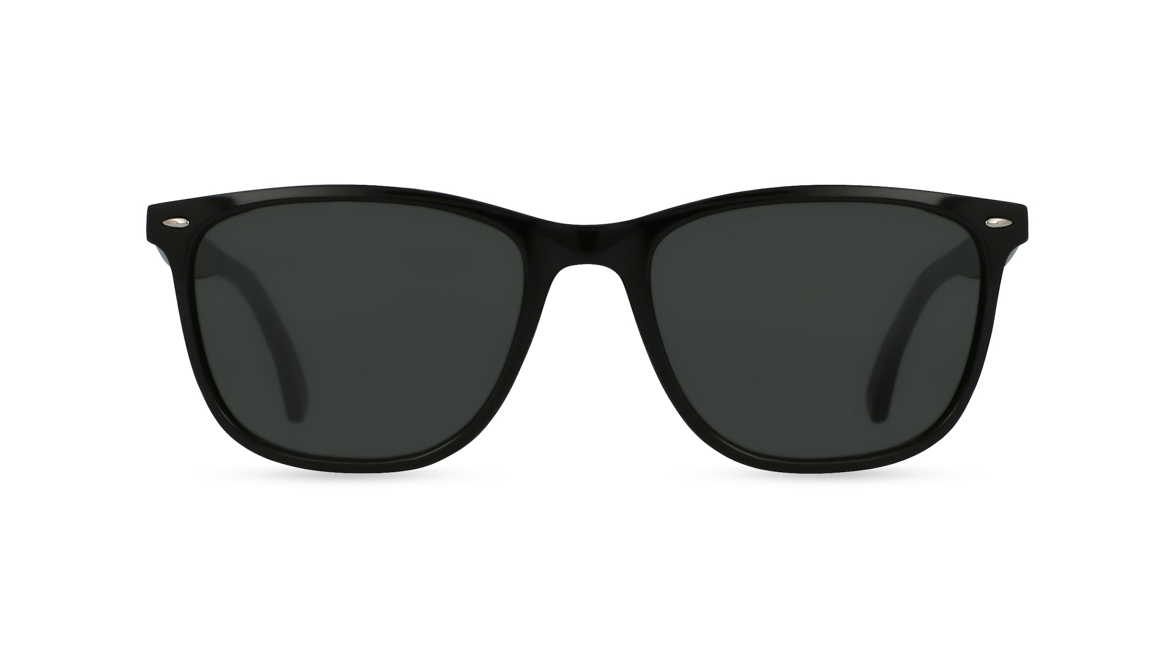 Fielmann JIL 011 SUN CL Unisex-Sonnenbrille Vollrand Eckig Propionat-Gestell, schwarz