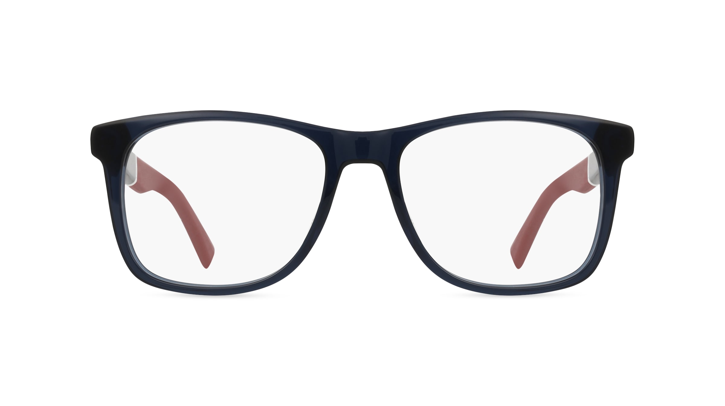 Tommy Hilfiger Eyewear TH 2046 Herren-Brille inkl. Gläser Vollrand Eckig Acetat-Gestell 53/18/145, blau