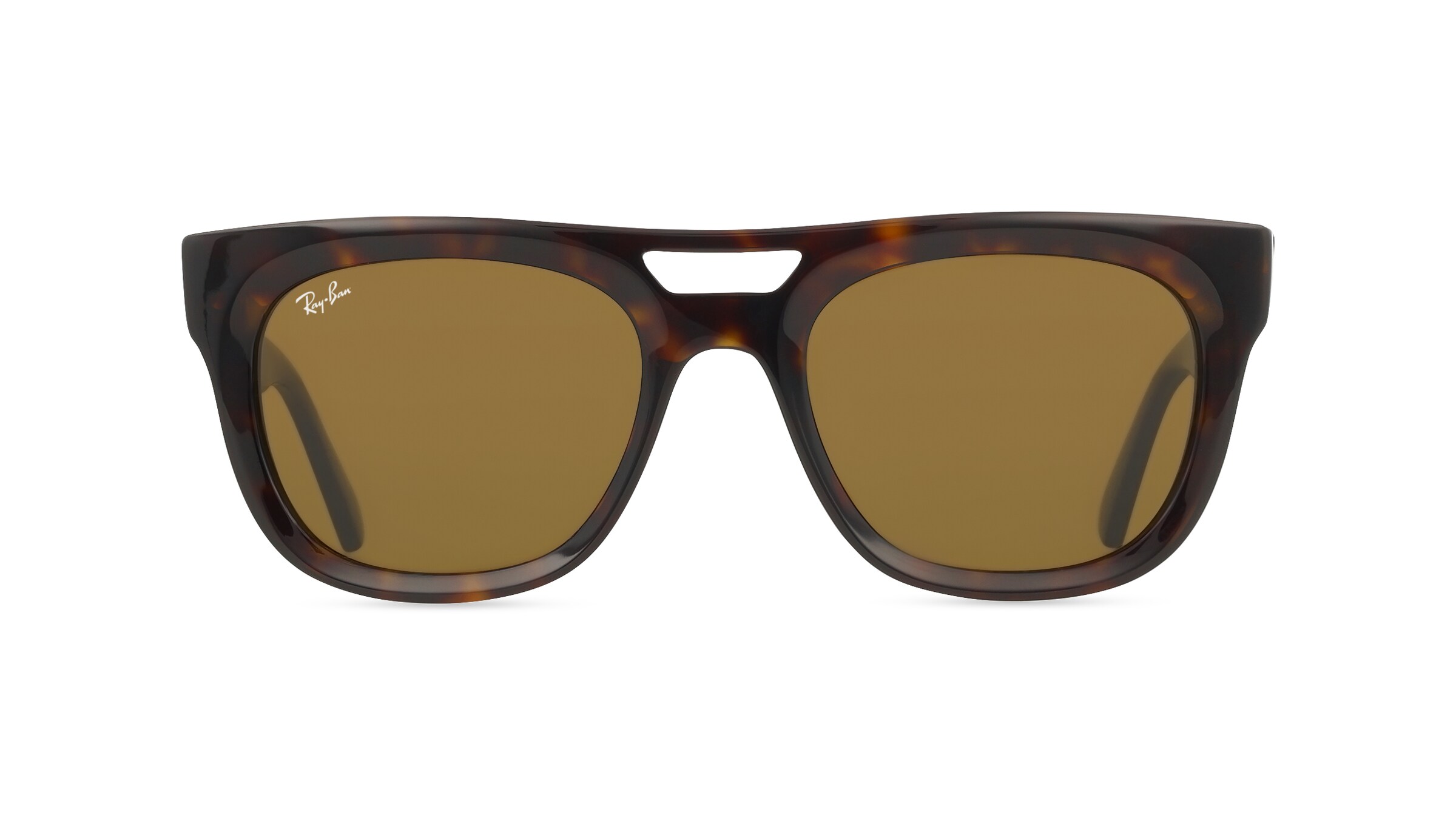 Ray-Ban RB4426 PHIL Damen-Sonnenbrille Vollrand Eckig Acetat-Gestell, braun