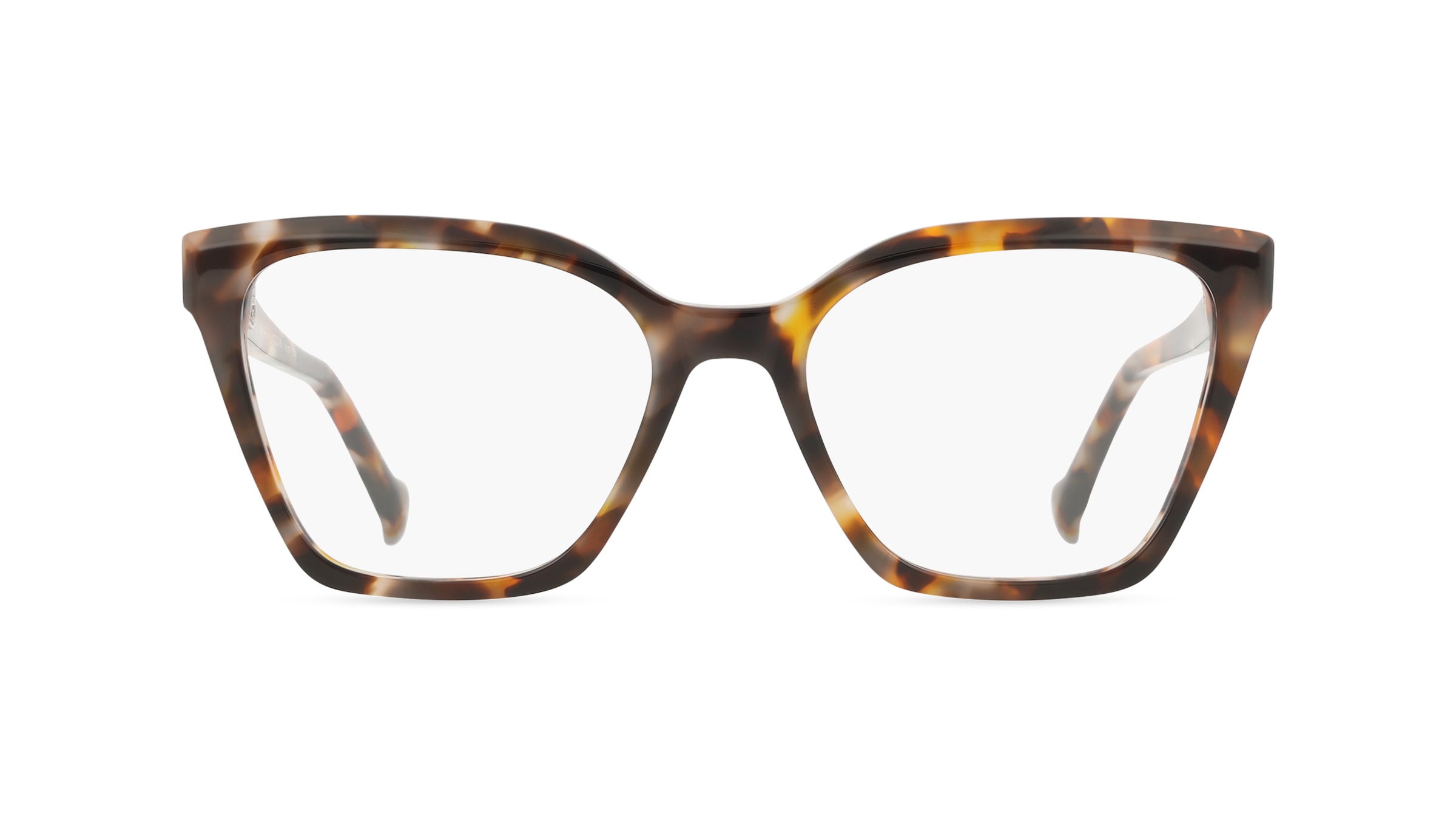 Fielmann Elementra EMT 001 RN Damen-Brille inkl. Gläser Vollrand Butterfly Acetat-Gestell 53/18/145, Havanna