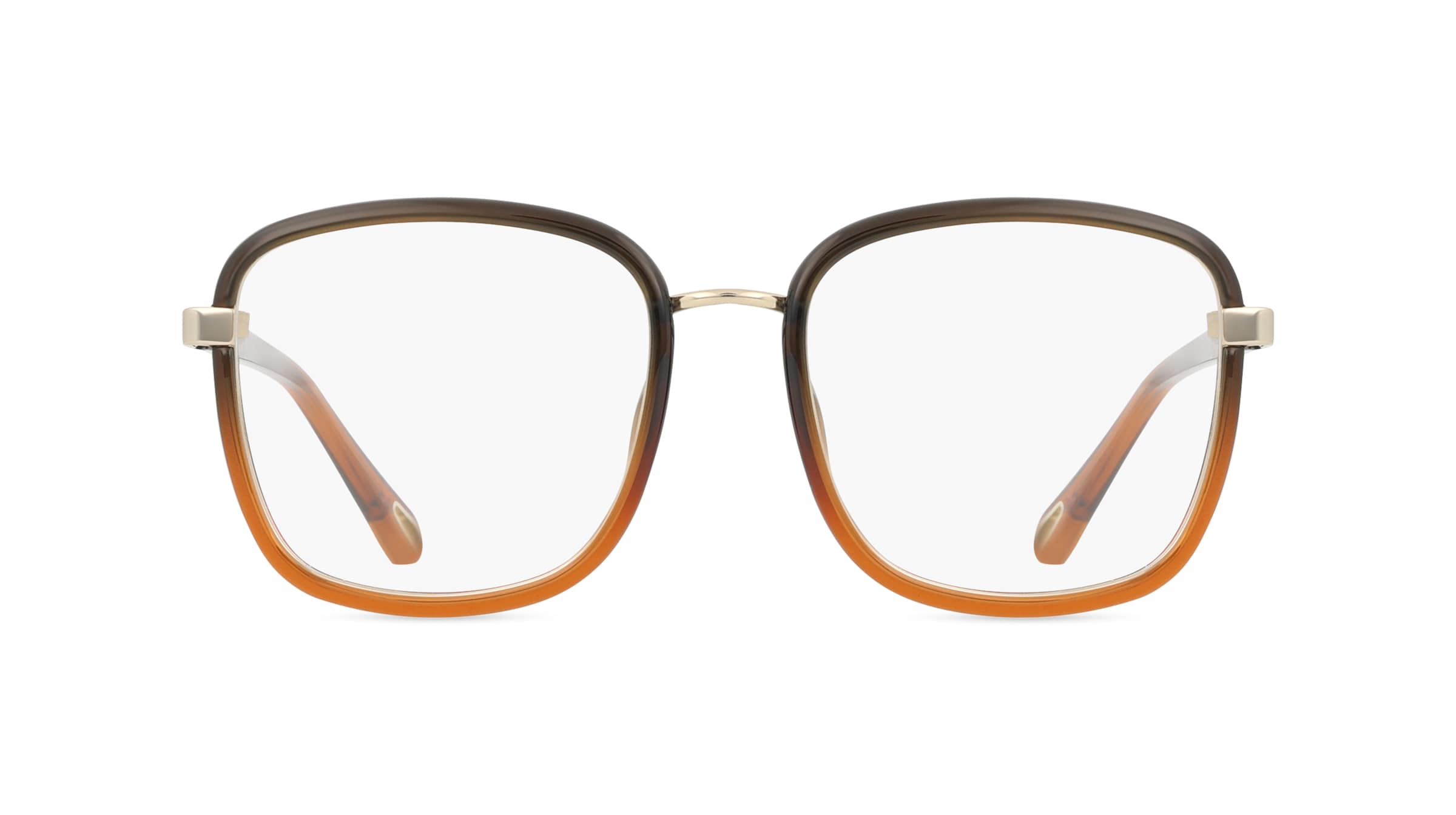 Chloé CH0034O Unisex-Brille inkl. Gläser Vollrand Eckig Acetat-Gestell 50mm/18mm/140mm, schwarz