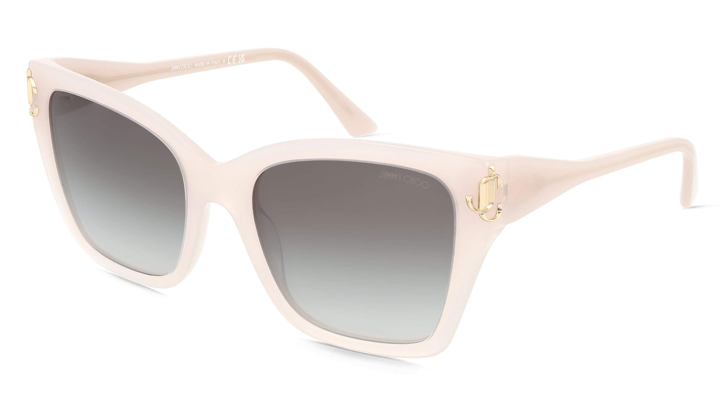 Jimmy Choo JC5012 Damen-Sonnenbrille Vollrand Quadratisch Acetat-Gestell, Beige