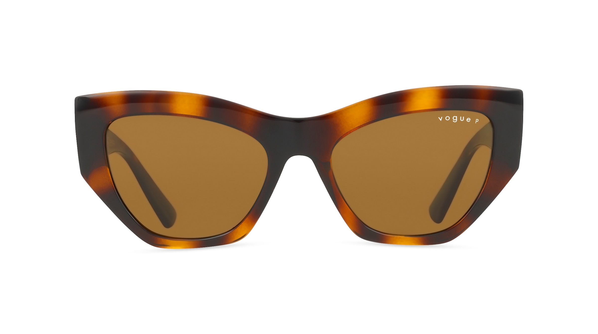 Vogue 0VO5607S Damen-Sonnenbrille Vollrand Geometrisch Kunststoff-Gestell, braun