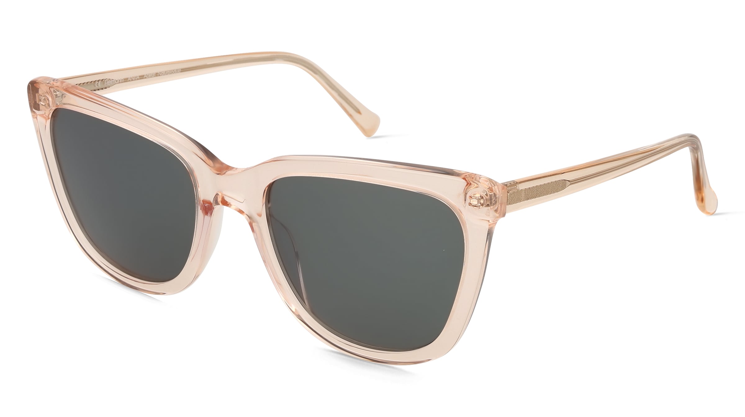 Fielmann BD 569 SUN FA ANITA Damen-Sonnenbrille Vollrand Butterfly Acetat Extrudiert-Gestell, Pink