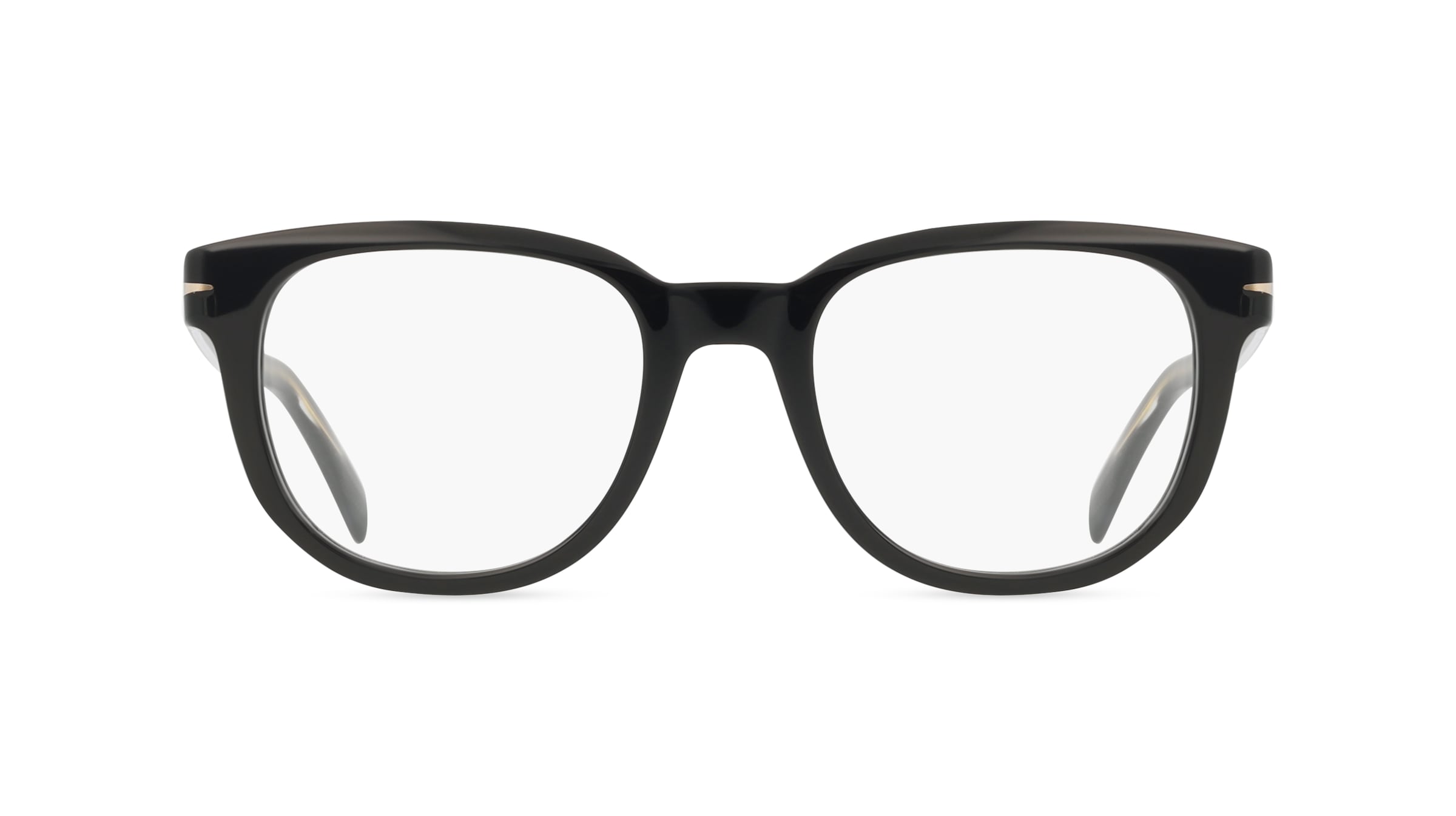 David Beckham DB 7097 Herren-Brille inkl. Gläser Vollrand Eckig Acetat-Gestell 50mm/20mm/145mm, schwarz