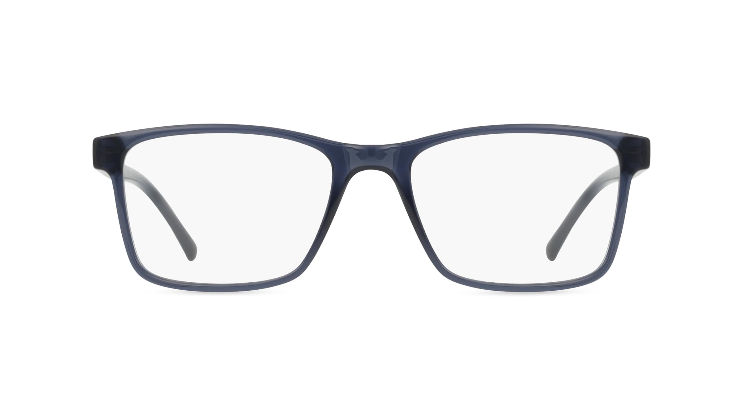 Fielmann BD 544 CL Herren-Brille inkl. Gläser Vollrand Quadratisch Propionat-Gestell 56/19/145, blau
