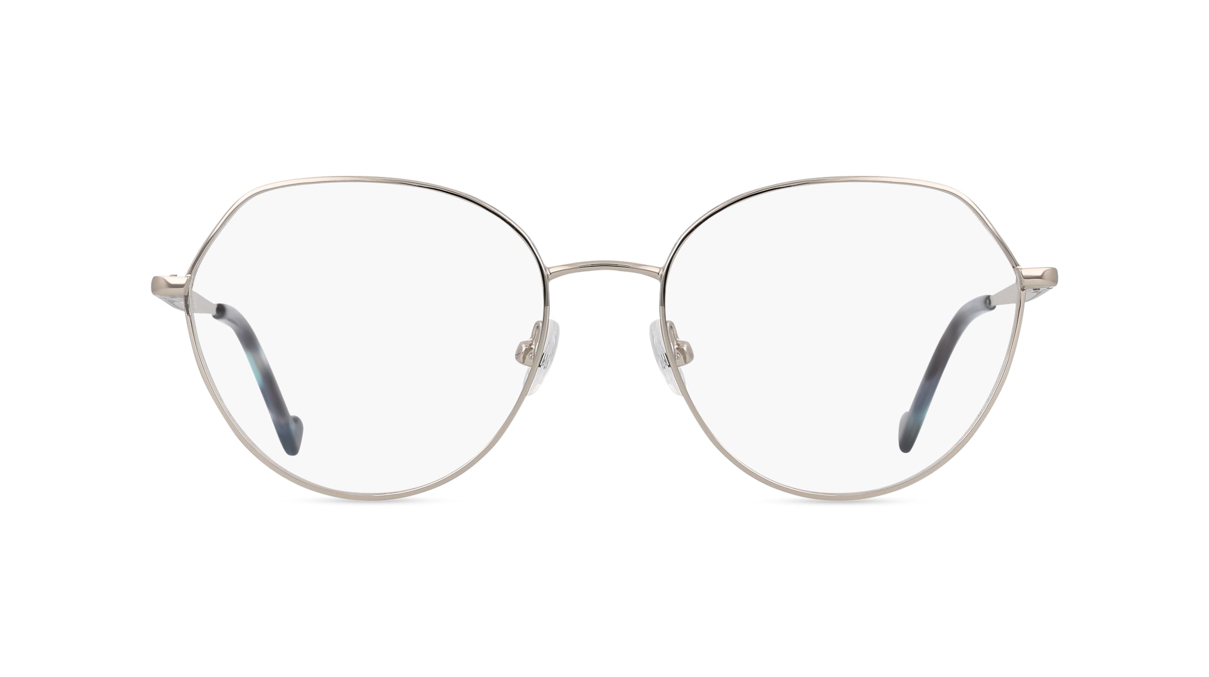 Liu Jo LJ2154 Unisex-Brille inkl. Gläser Vollrand Panto Metall-Gestell 53mm/18mm/140mm, gold