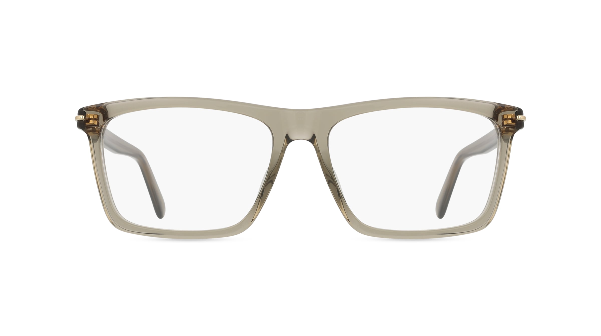 Gucci GG1445O Herren-Brille inkl. Gläser Vollrand Eckig Acetat-Gestell 56mm/17mm/145mm, braun