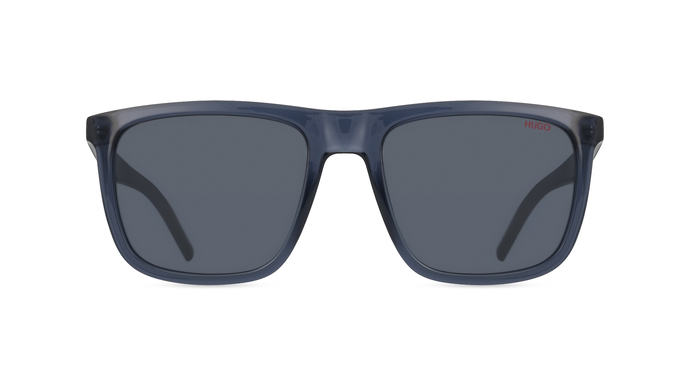 Hugo HG 1304/S Herren-Sonnenbrille Vollrand Eckig Propionat-Gestell, blau